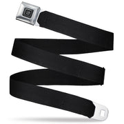 GM Seatbelt Belt - Black Webbing Seatbelt Belts GM General Motors