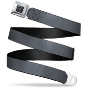 GM Seatbelt Belt - Charcoal Webbing Seatbelt Belts GM General Motors