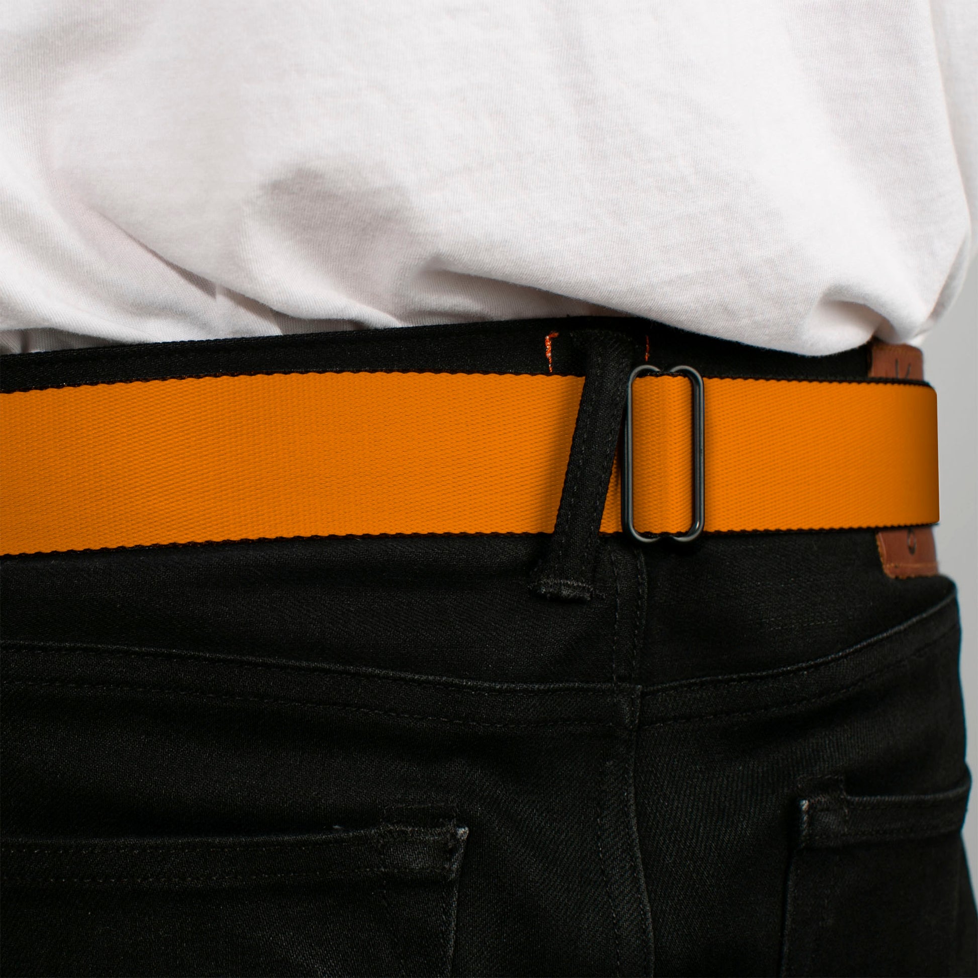 GM Seatbelt Belt - Orange Webbing Seatbelt Belts GM General Motors