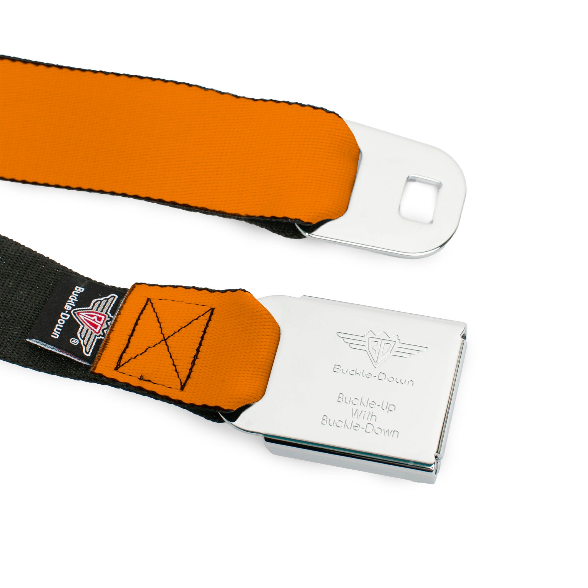 GM Seatbelt Belt - Orange Webbing Seatbelt Belts GM General Motors