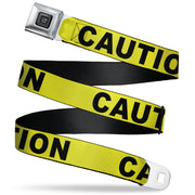 GM Seatbelt Belt - CAUTION Seatbelt Belts GM General Motors
