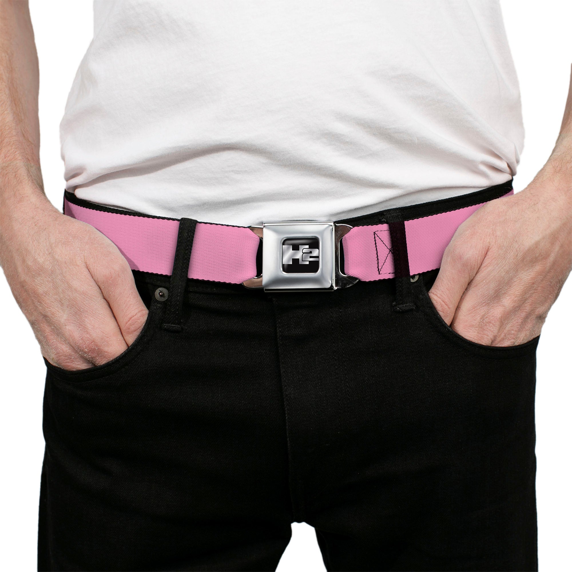 Hummer H2 Seatbelt Belt - Baby Pink Webbing Seatbelt Belts GM General Motors