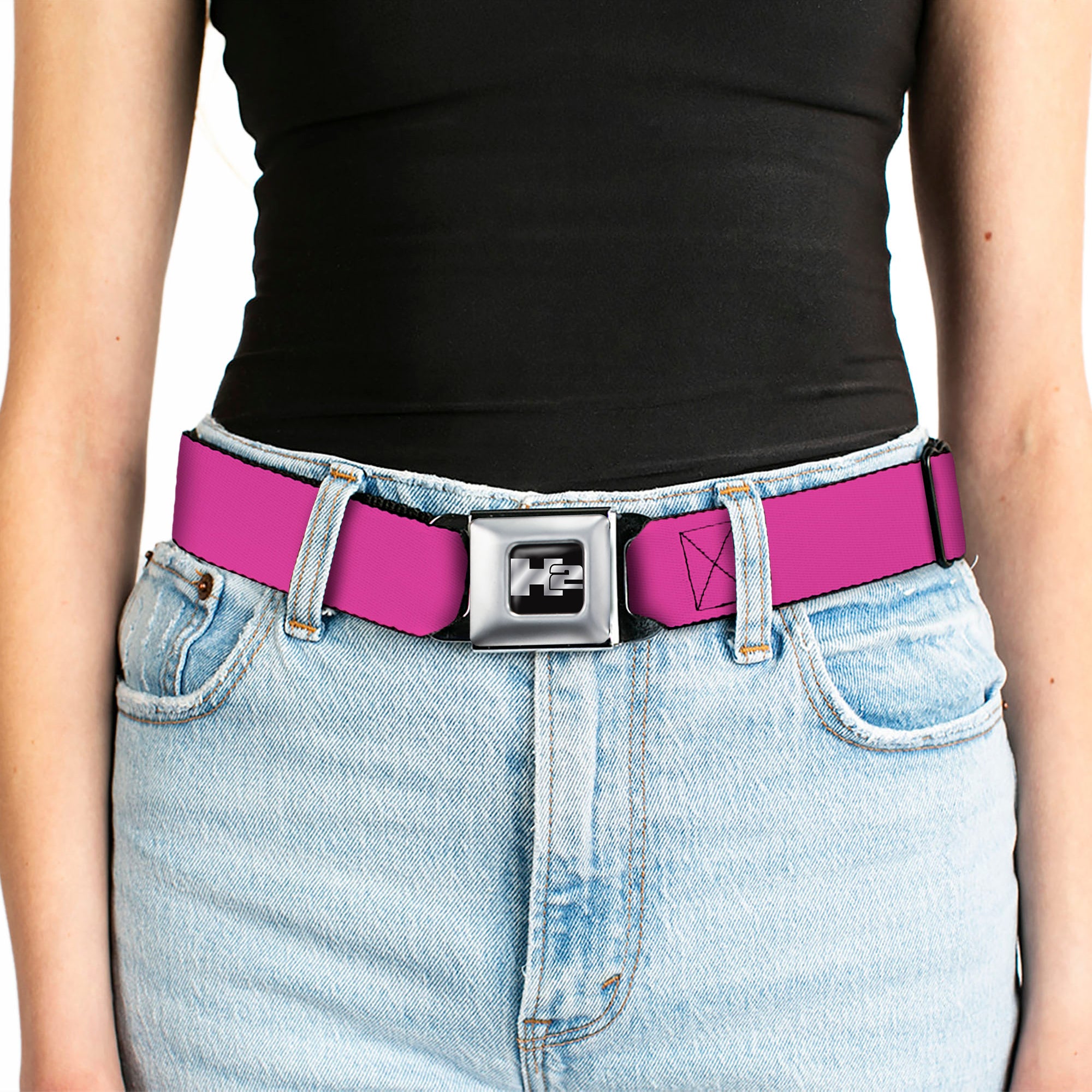 Hummer H2 Seatbelt Belt - Fuchsia Webbing Seatbelt Belts GM General Motors