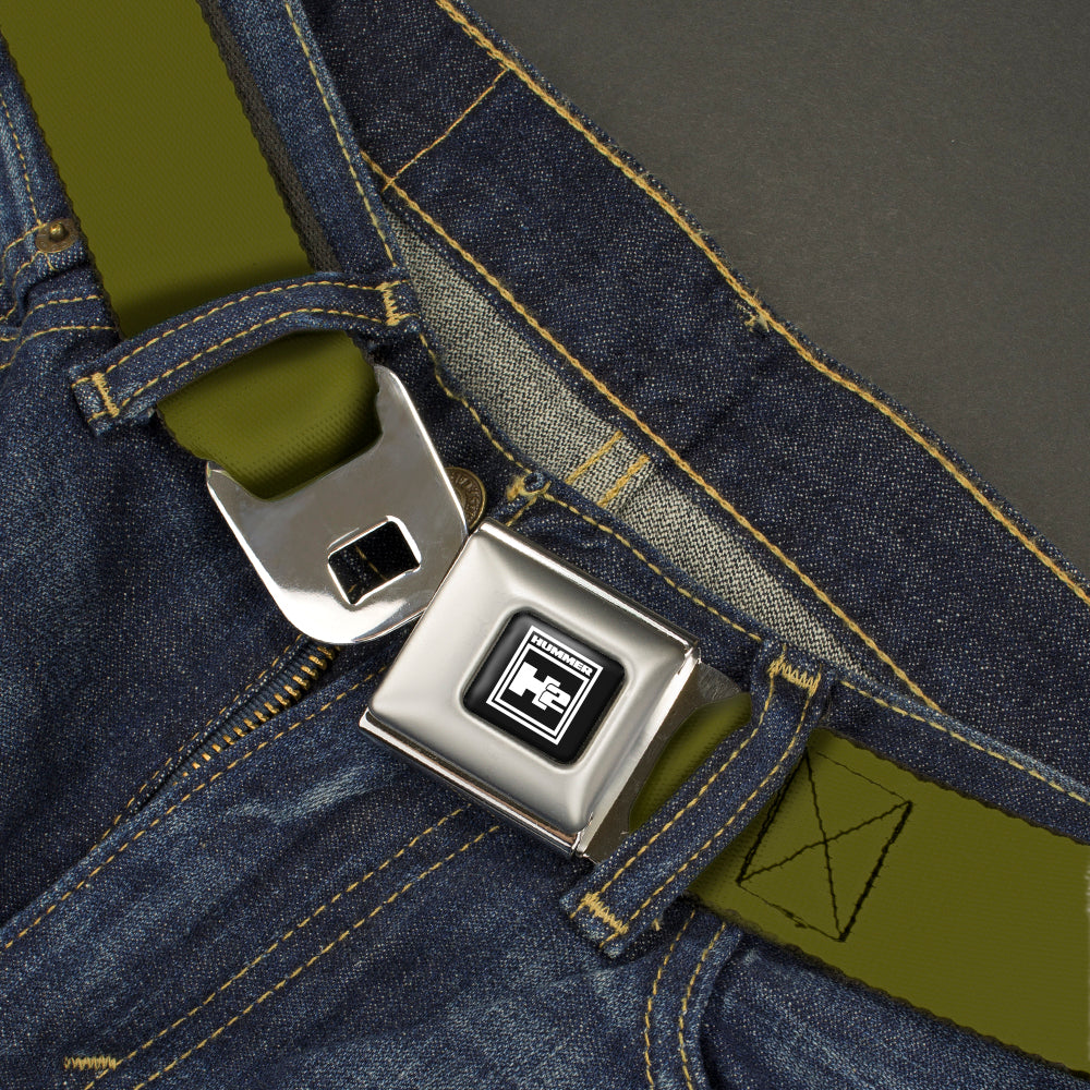 Hummer H2 Seatbelt Belt - Olive Webbing Seatbelt Belts GM General Motors