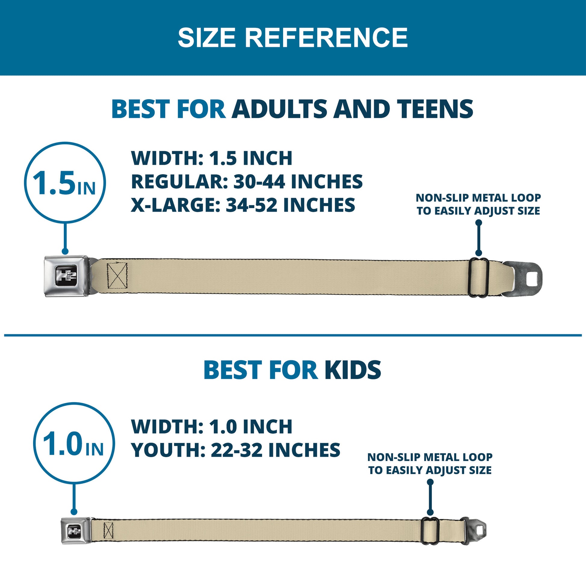 Hummer H2 Seatbelt Belt - Tan Webbing Seatbelt Belts GM General Motors