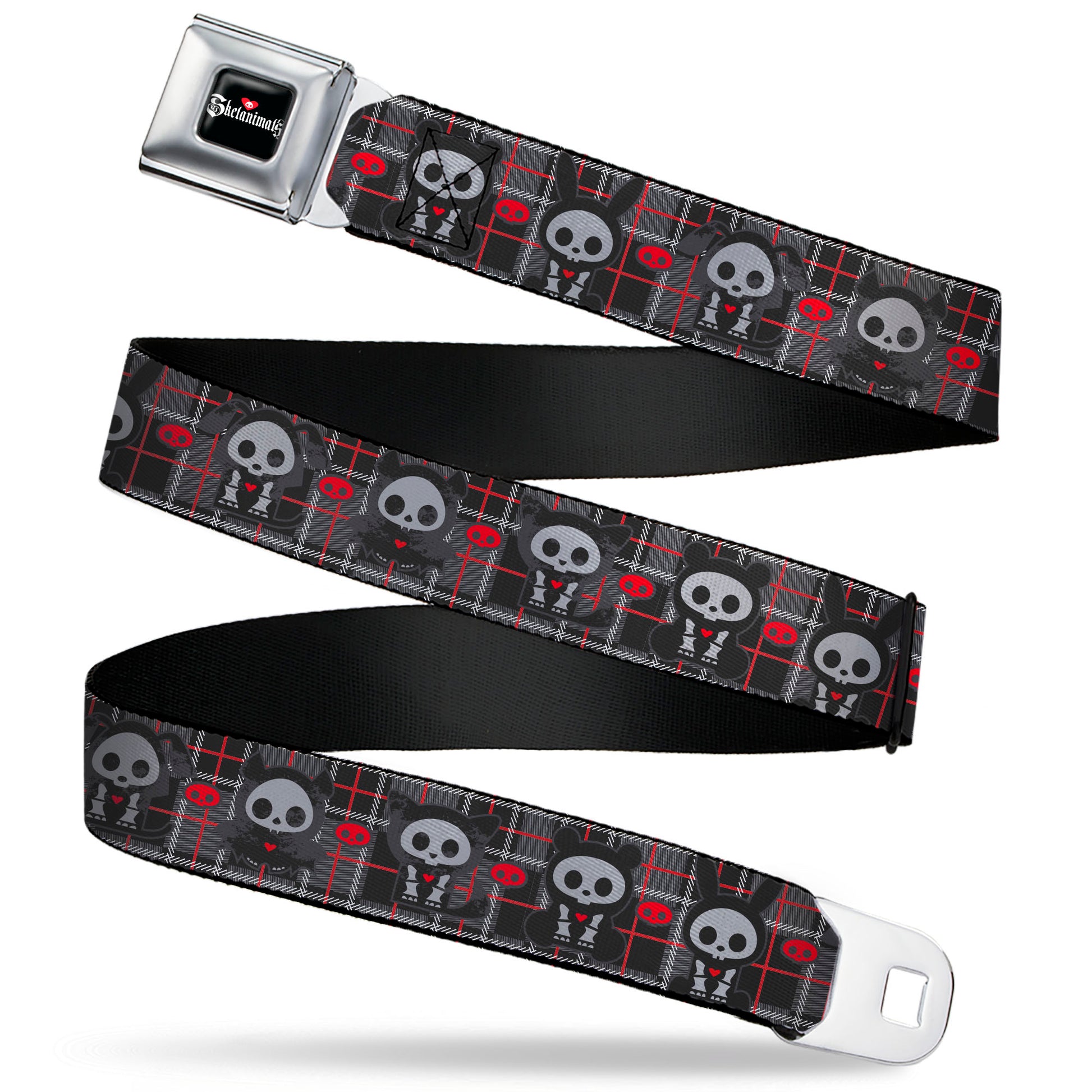 Buckle Down Men's Seatbelt Belt - Adjustable 1.5" Width, Looney Tunes Licensed