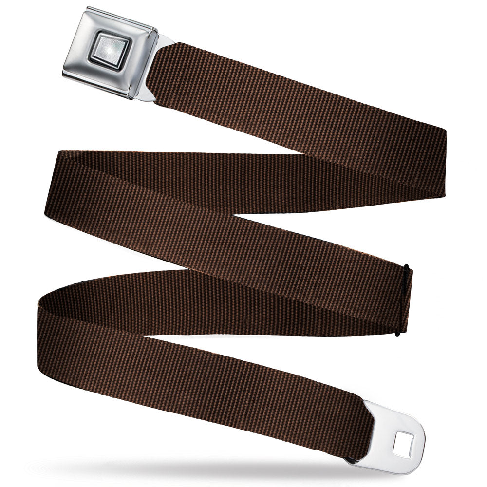 Starburst Seatbelt Belt - Brown Webbing Seatbelt Belts Buckle-Down