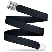 Starburst Seatbelt Belt - Black Panel Webbing Seatbelt Belts Buckle-Down