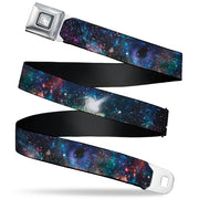 Starburst Seatbelt Belt - Galaxy Collage Webbing Seatbelt Belts Buckle-Down