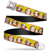 SOUTH PARK Title Logo Full Color Pink/White Seatbelt Belt - South Park Princess Kenny Expressions Pink Webbing Seatbelt Belts South Park