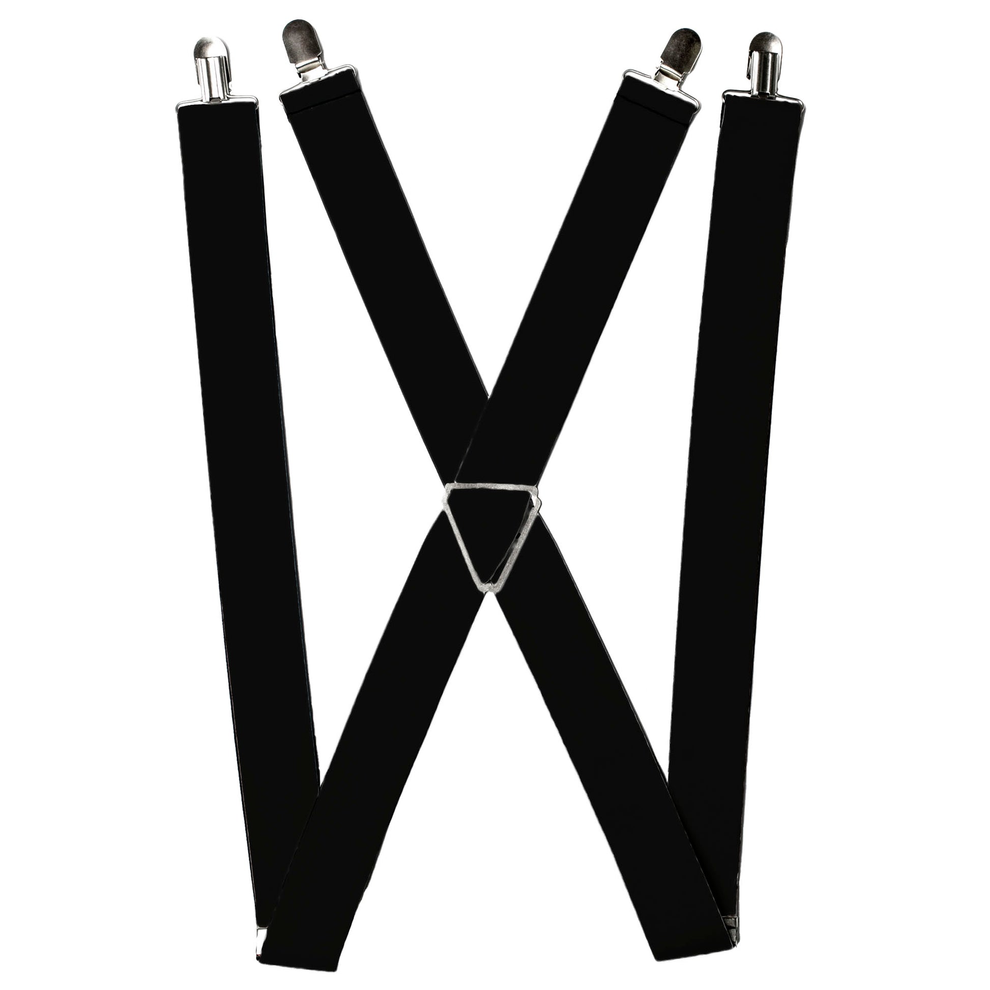 Suspenders - Black Suspenders Buckle-Down