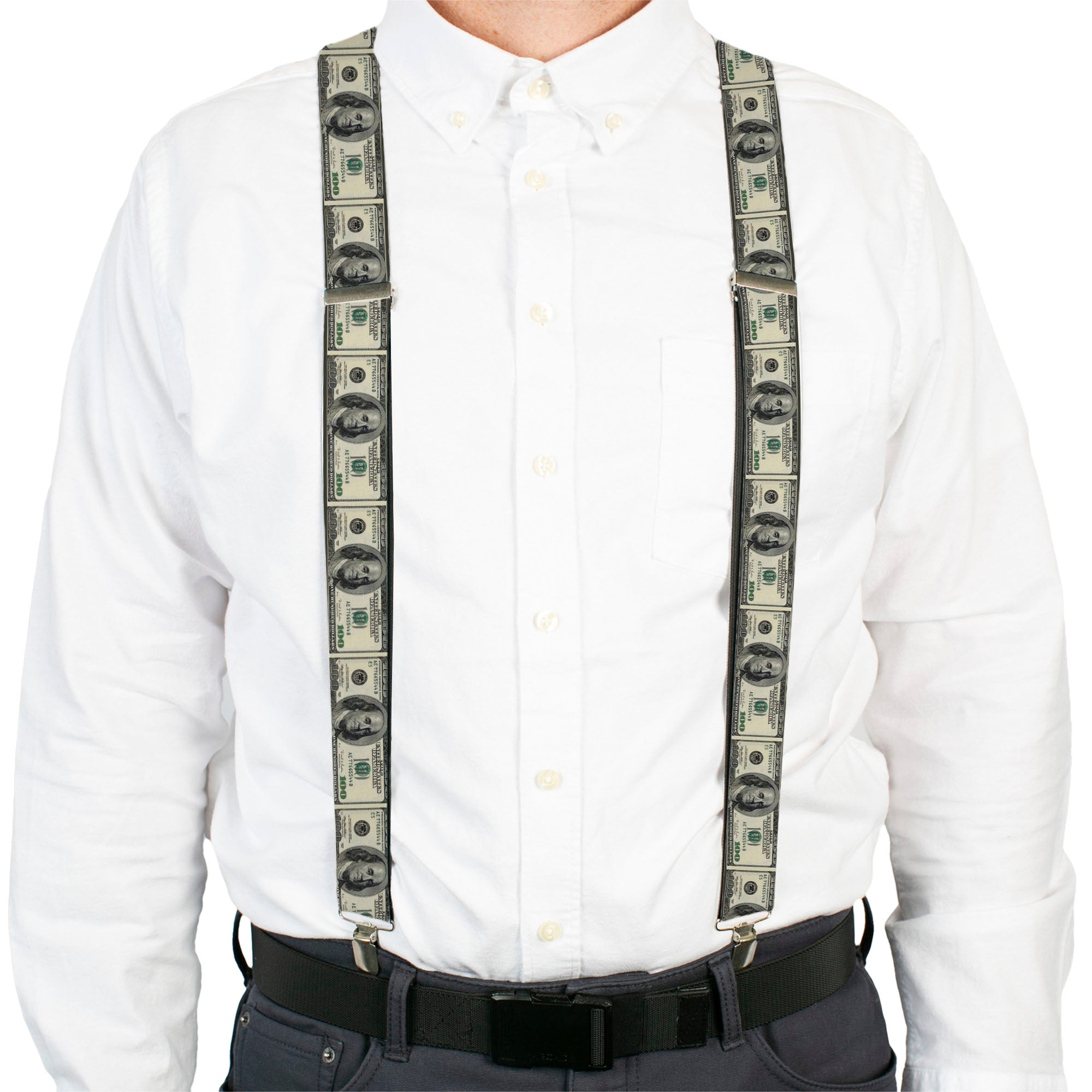 Suspenders - 100 Dollar Bills