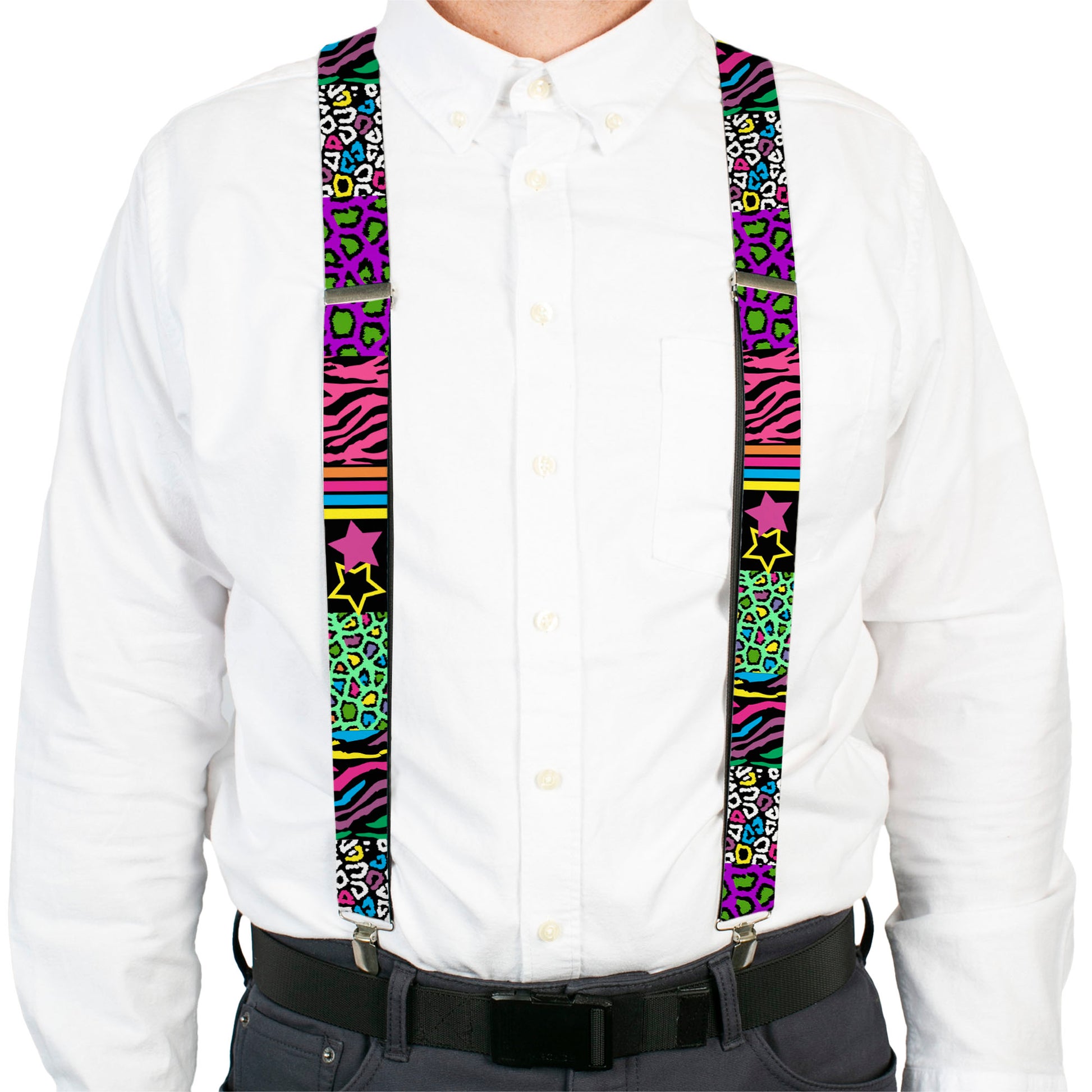 Suspenders - Animal Skins & Stripes 2 Suspenders Buckle-Down
