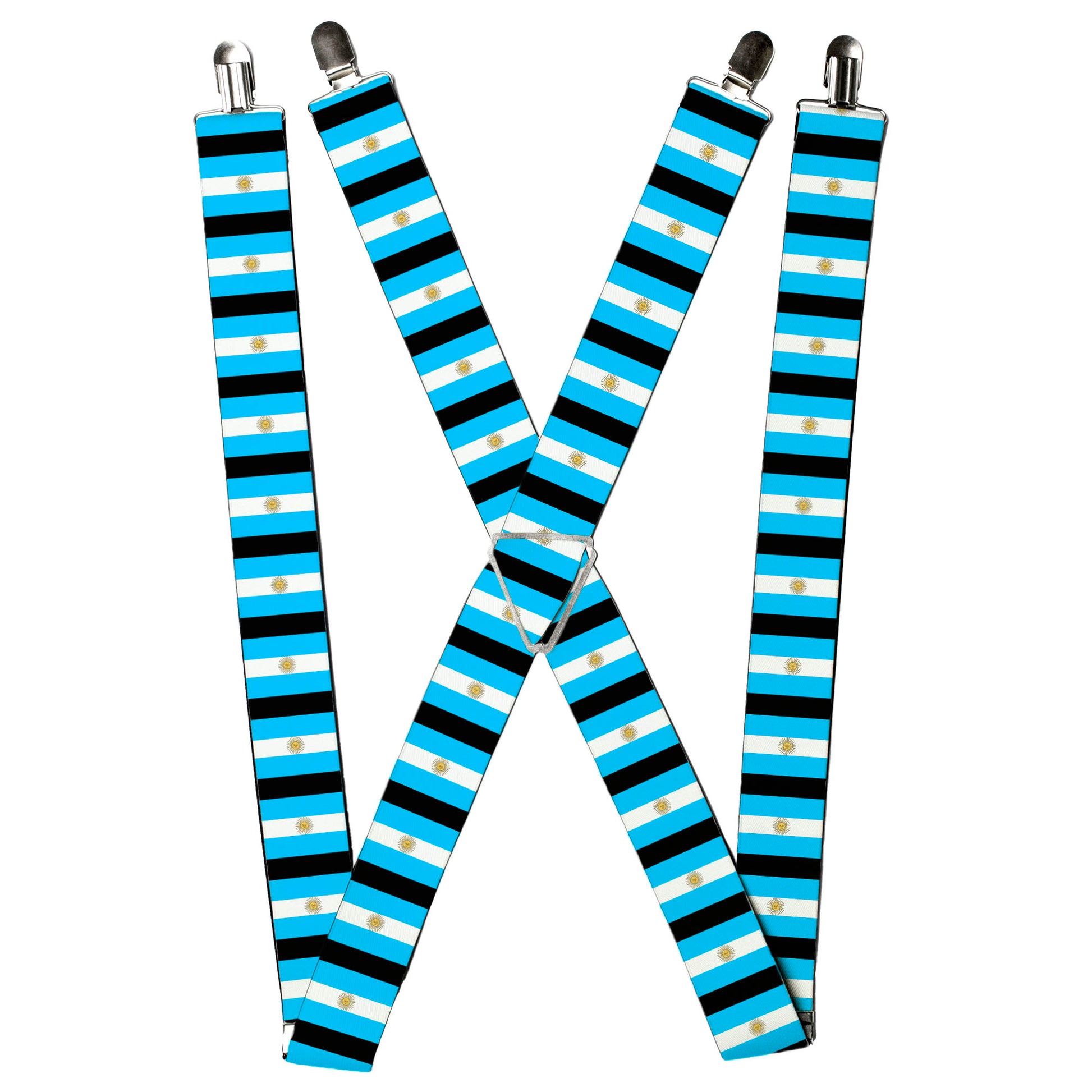 Suspenders - Argentina Flags Suspenders Buckle-Down