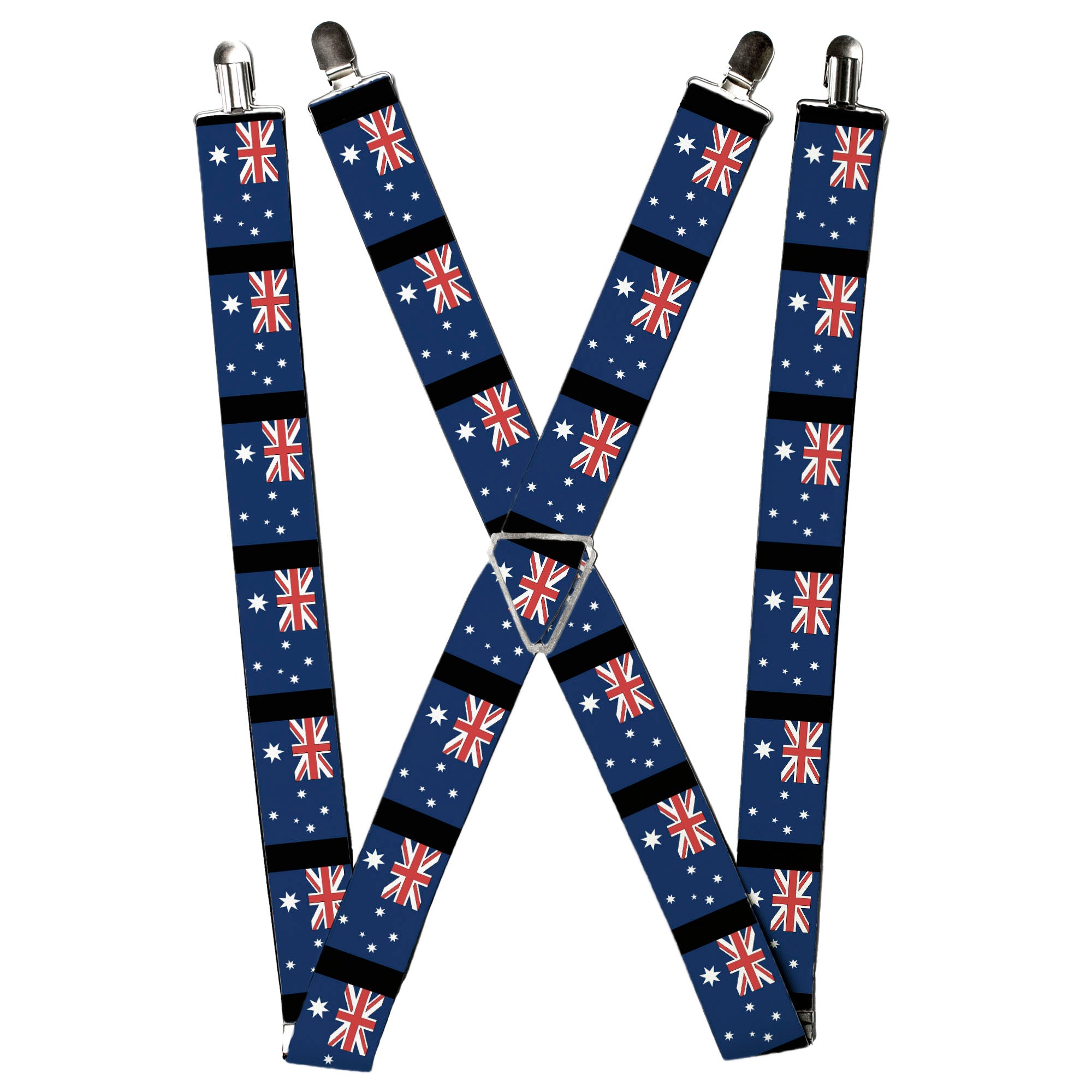 Suspenders - Australia Flags Suspenders Buckle-Down