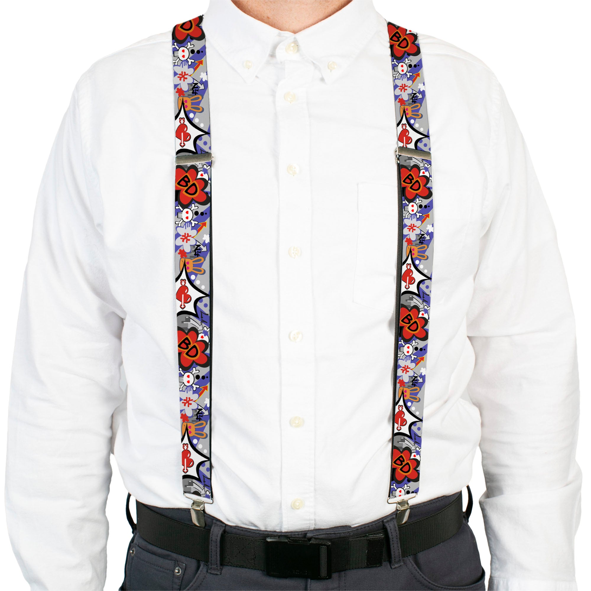 Suspenders - Buckle-Down Cartoon Suspenders Buckle-Down