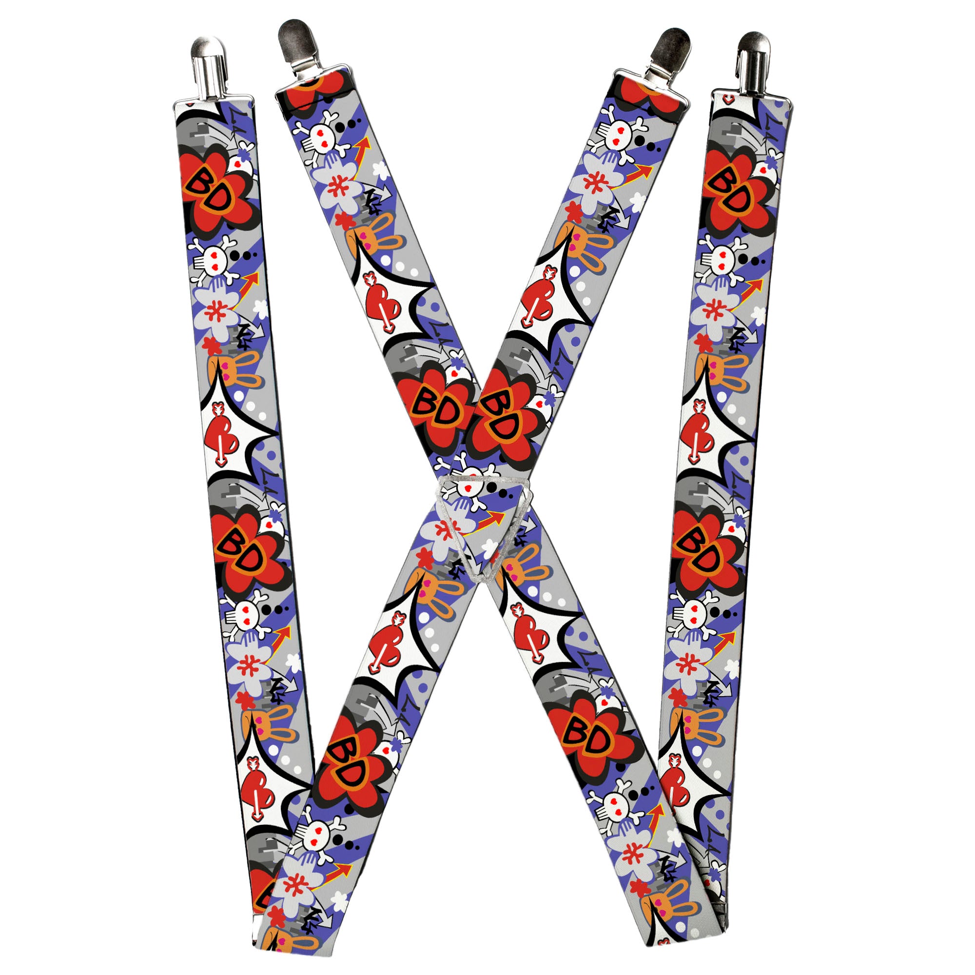 Suspenders - Buckle-Down Cartoon Suspenders Buckle-Down