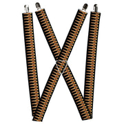 Suspenders - 1.5" - Printed Bullets Pattern Suspenders Buckle-Down