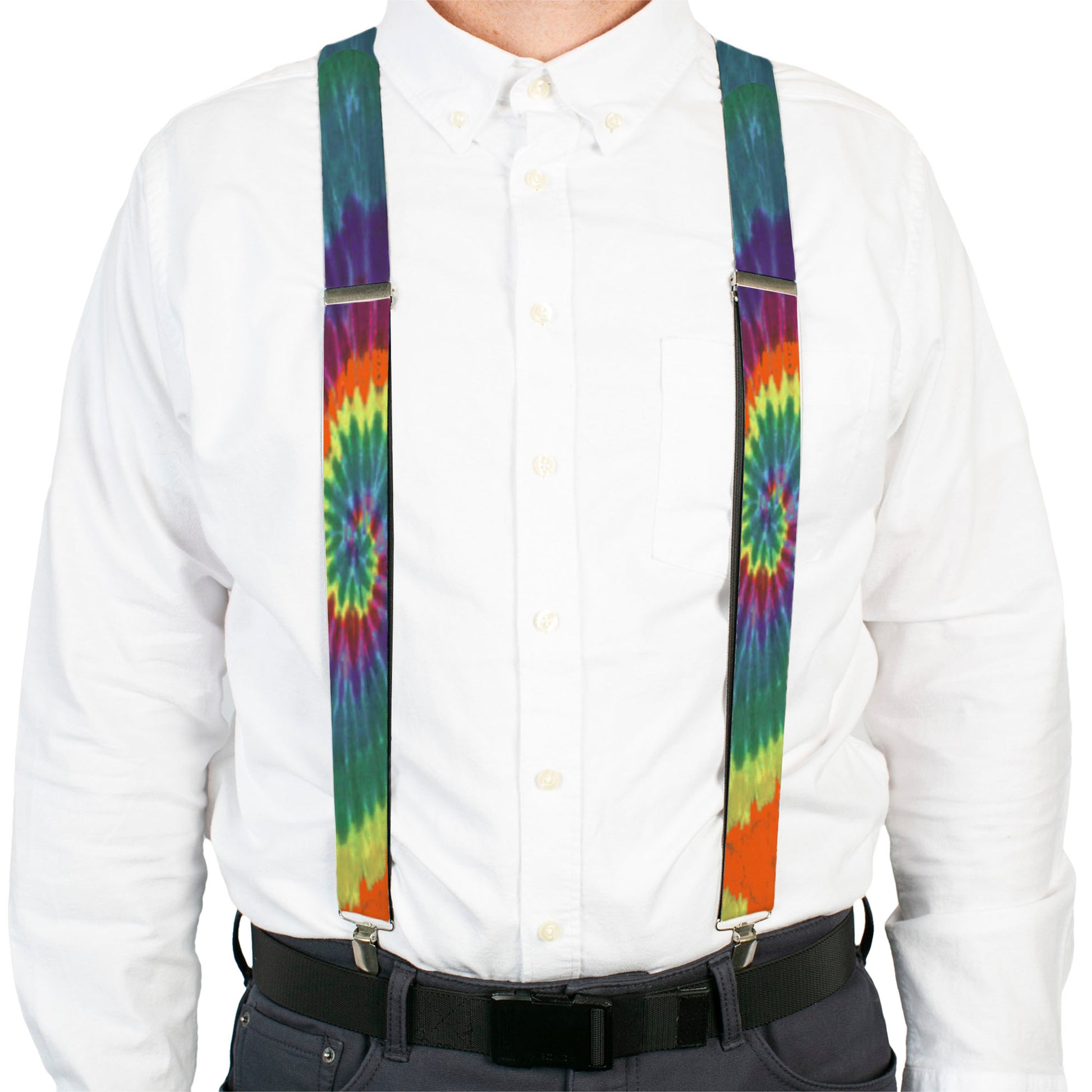 Suspenders - Buckle-Down Tie Dye Suspenders Buckle-Down