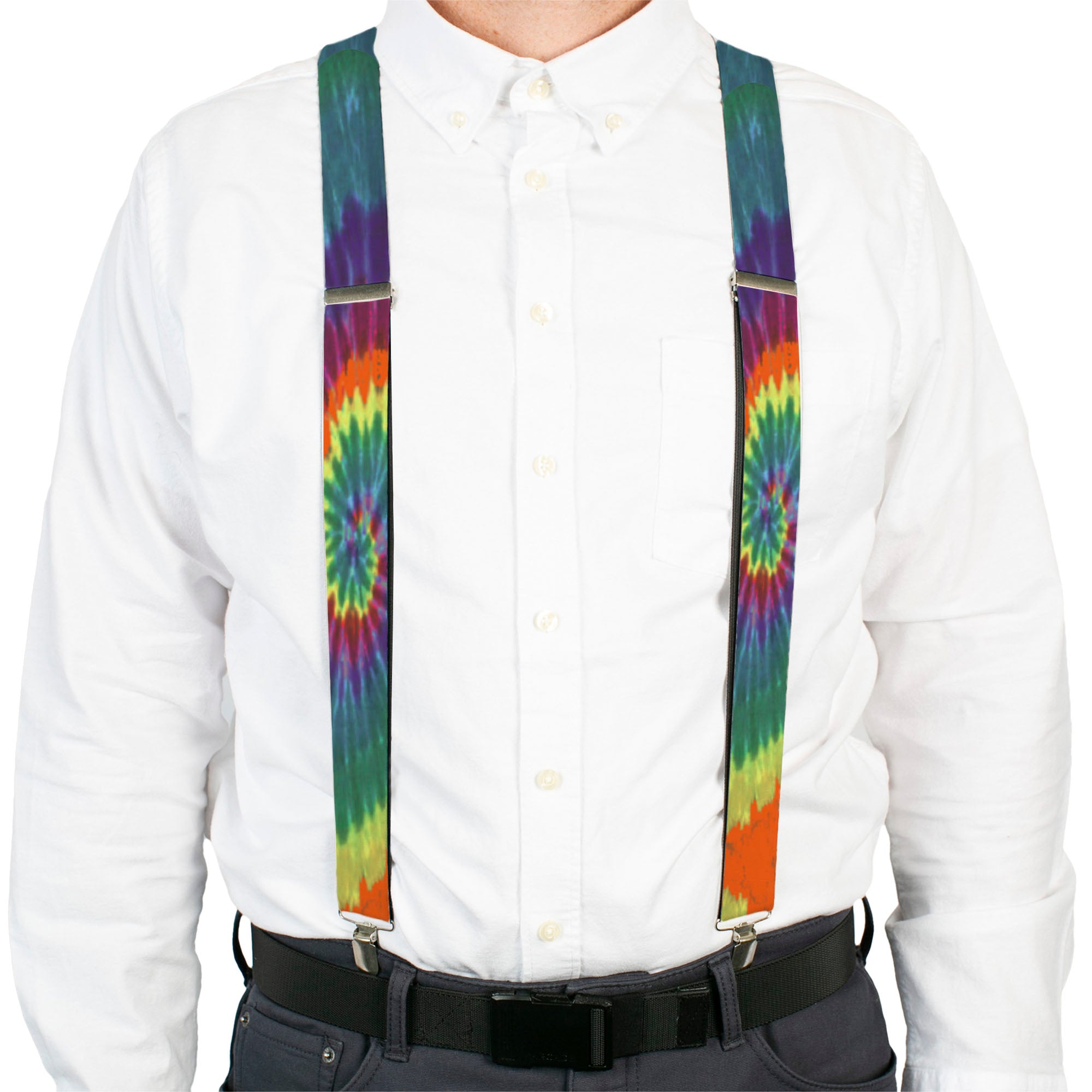 Suspenders - Buckle-Down Tie Dye Suspenders Buckle-Down