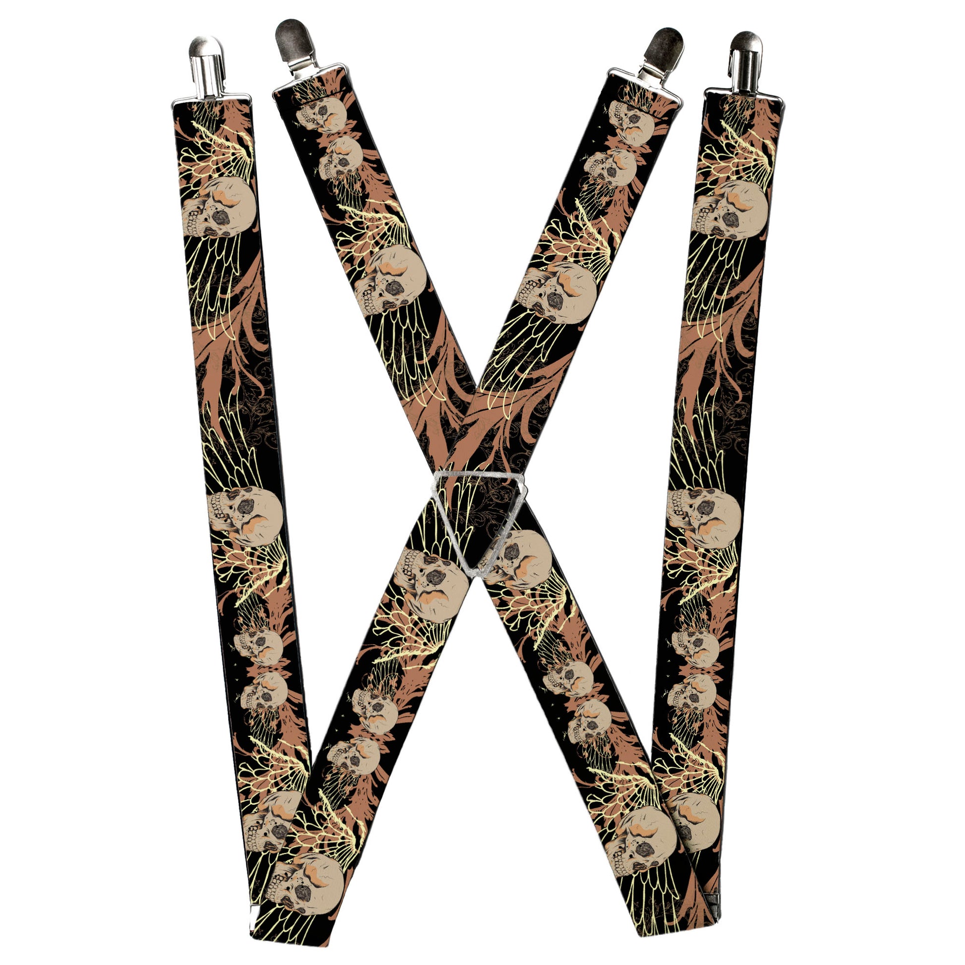 Suspenders - Buckle-Down Die Hard Skull 02 Suspenders Buckle-Down