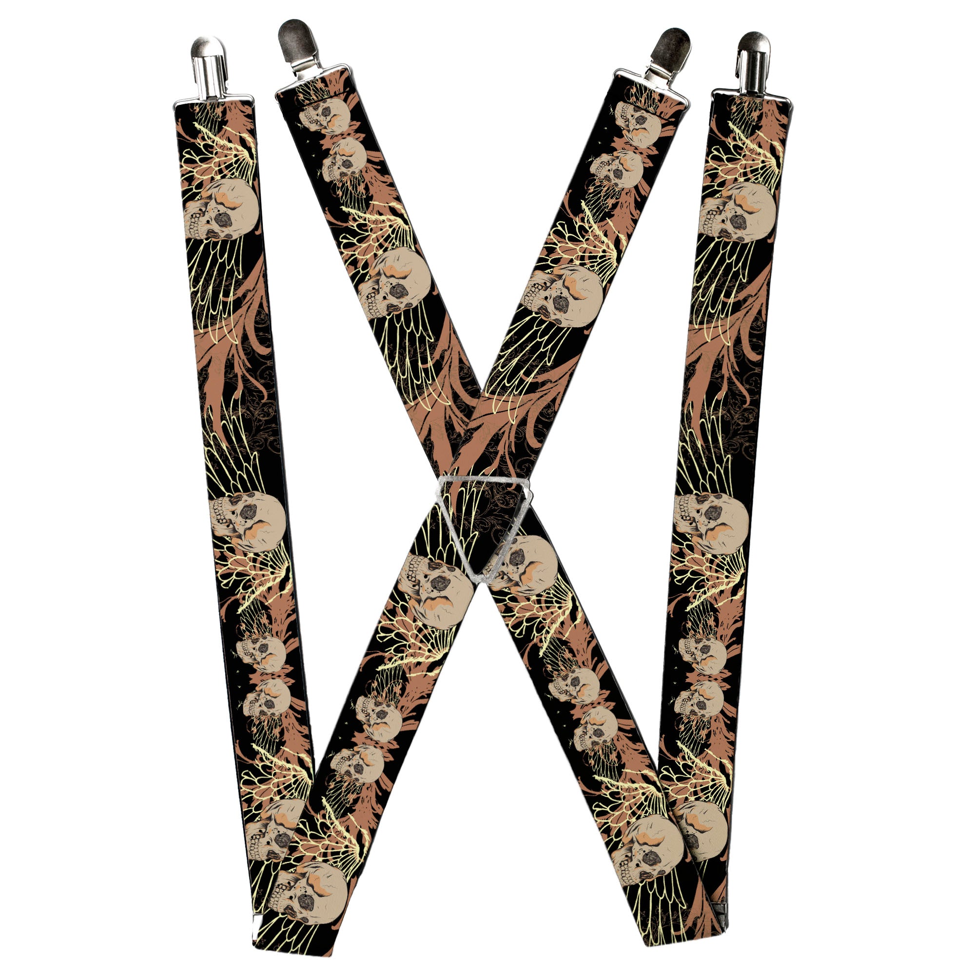 Suspenders - Buckle-Down Die Hard Skull 02 Suspenders Buckle-Down