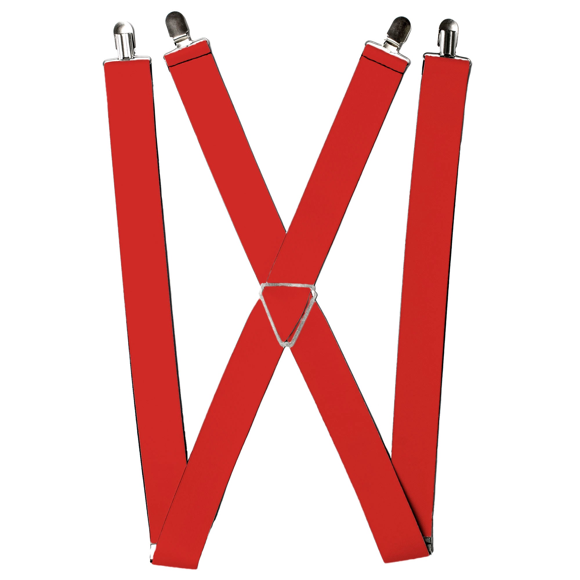 Suspenders - Christmas Red Suspenders Buckle-Down