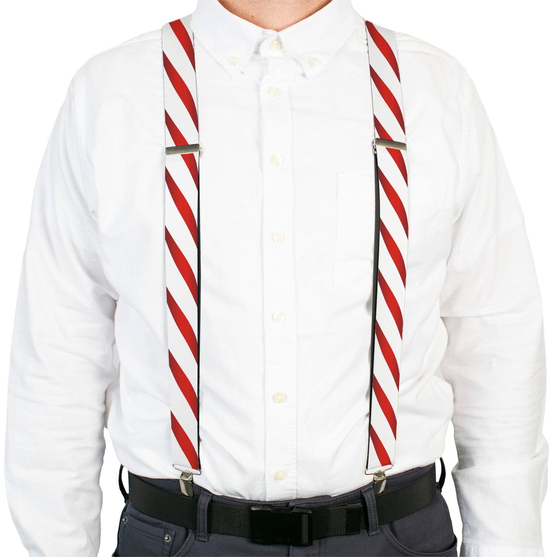 Suspenders - Candy Cane Suspenders Buckle-Down