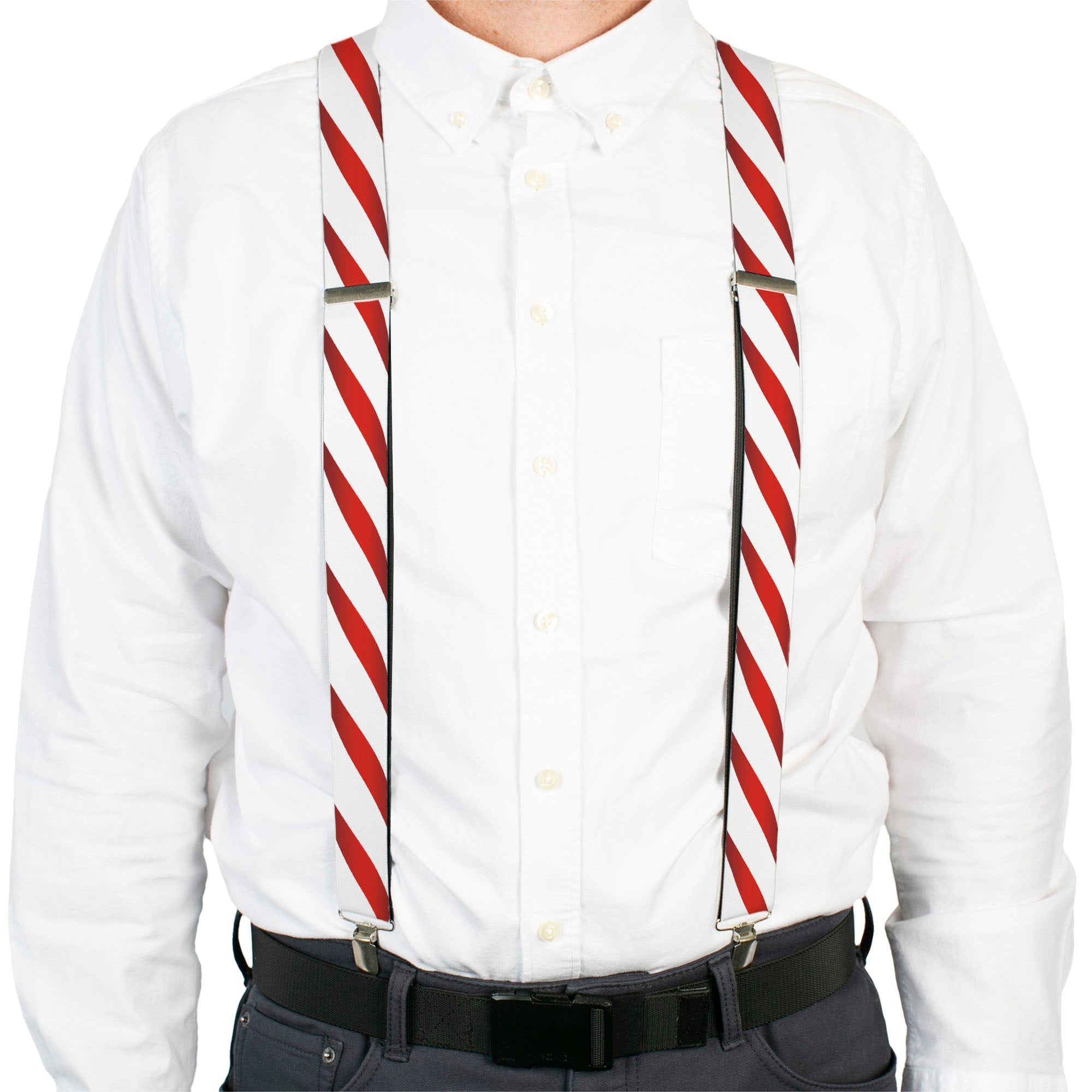 Suspenders - Candy Cane Suspenders Buckle-Down