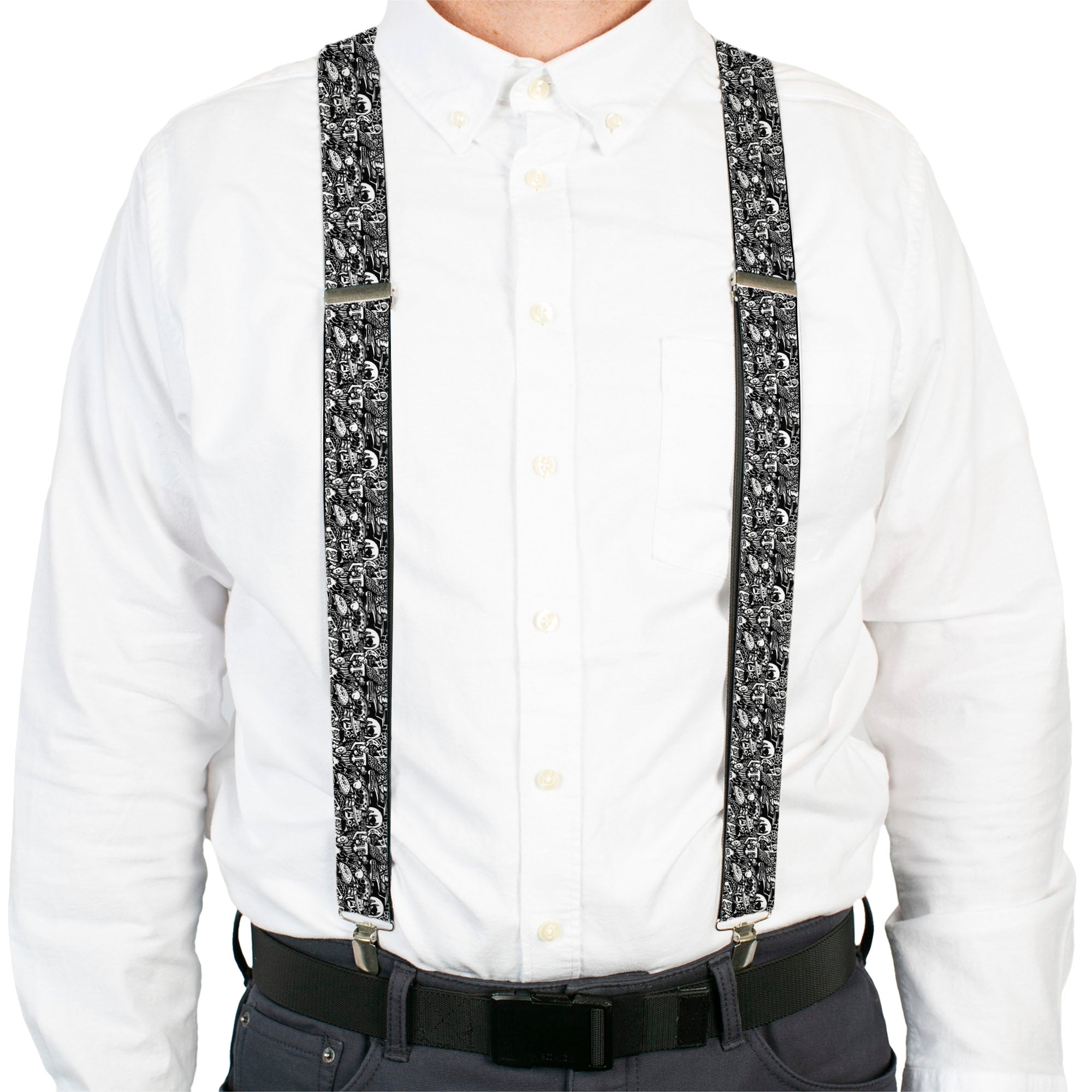 Suspenders - Comic Nightmare Suspenders Buckle-Down
