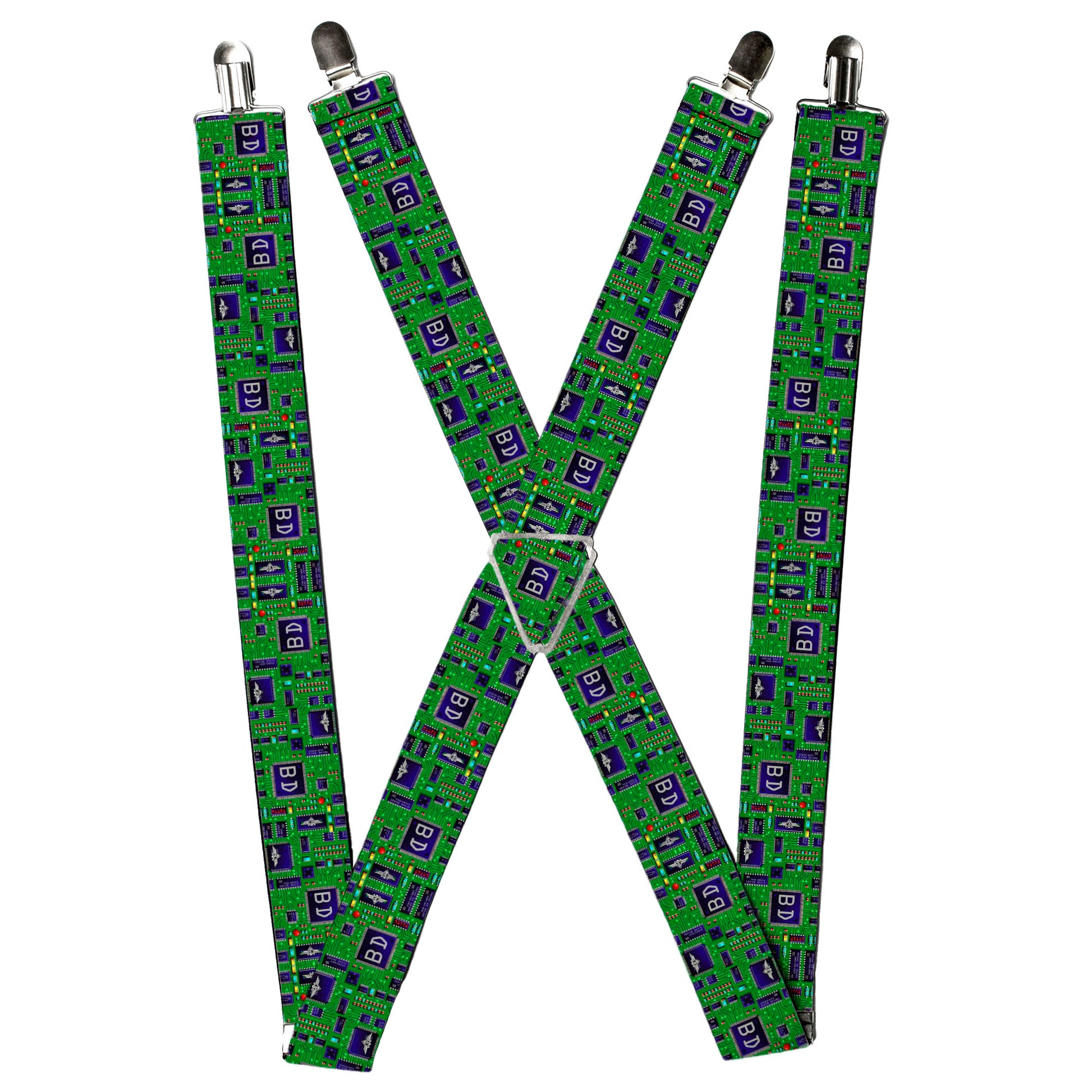 Suspenders - Circuit Board Suspenders Buckle-Down