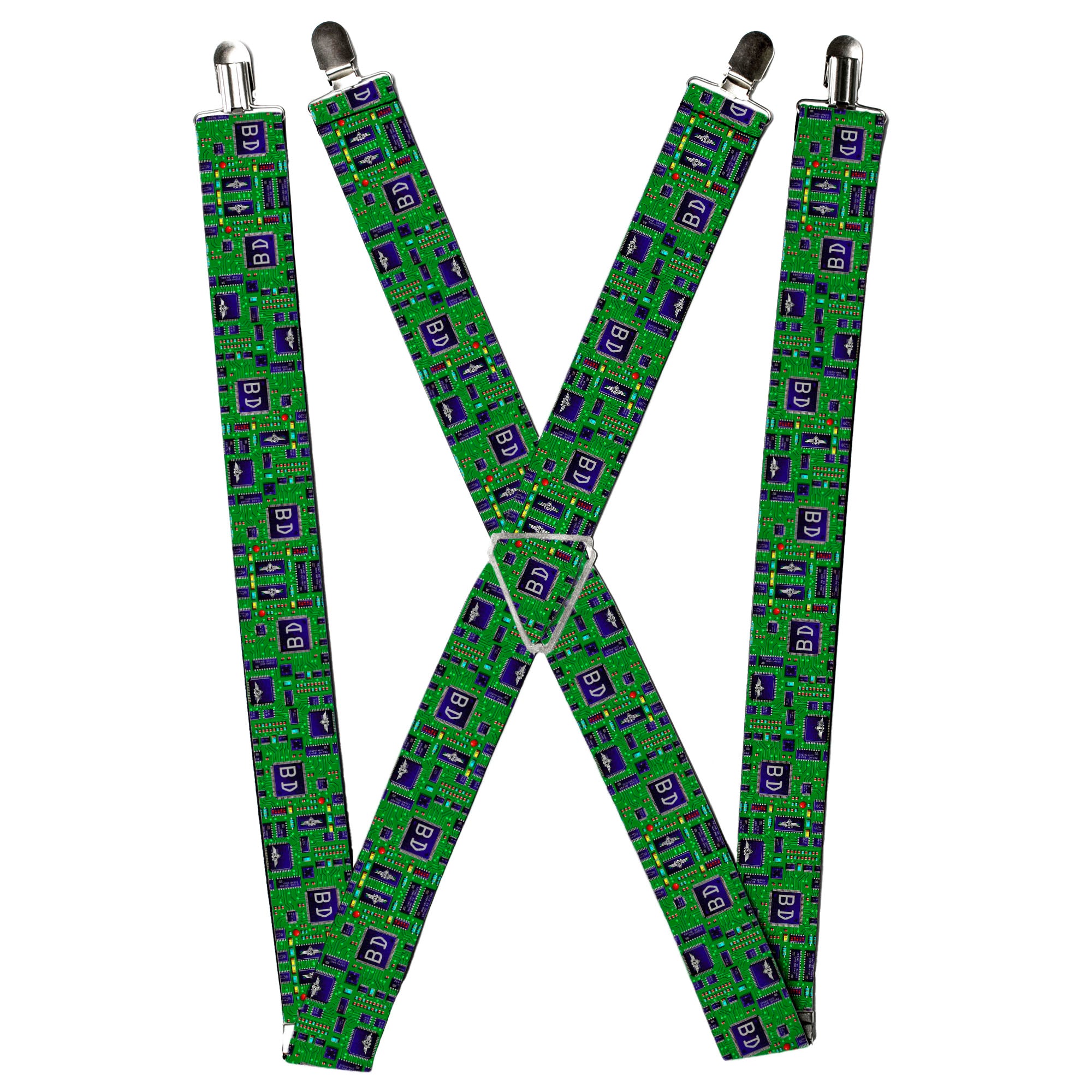 Suspenders - Circuit Board Suspenders Buckle-Down