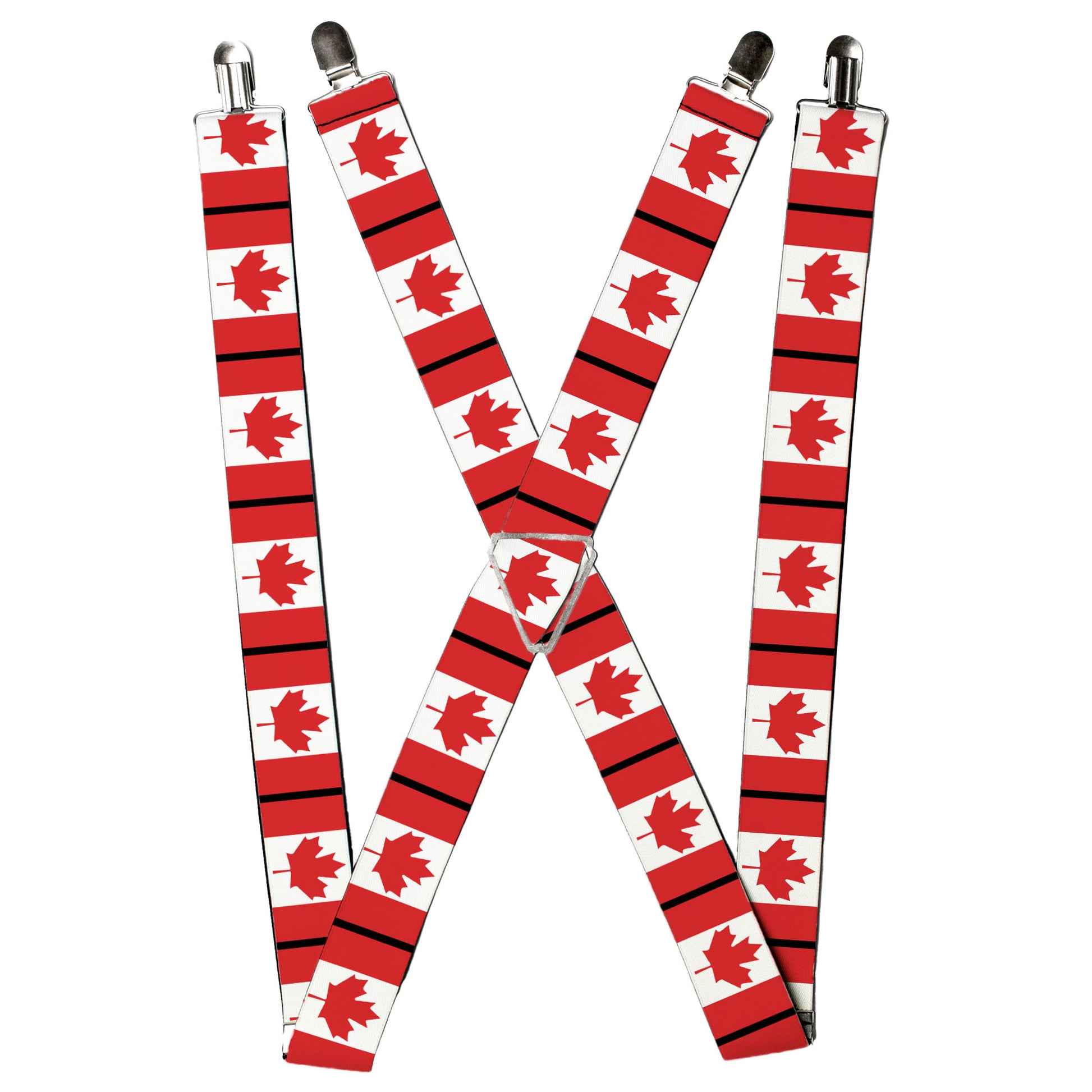 Suspenders - Canada Flags Suspenders Buckle-Down