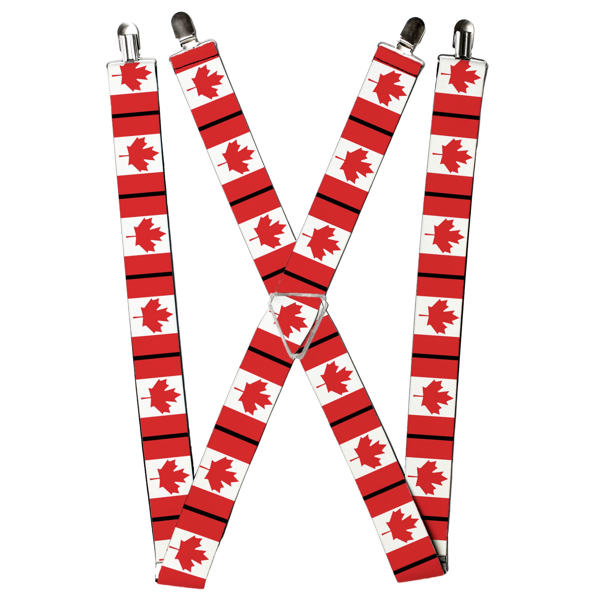 Suspenders - Canada Flags Suspenders Buckle-Down