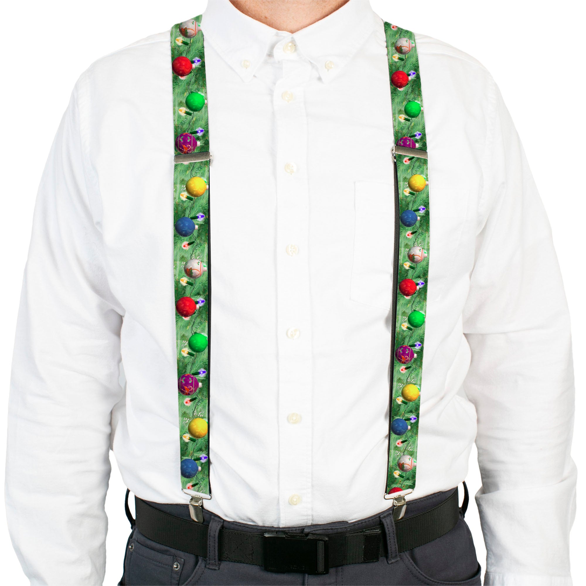 Suspenders - Decorated Tree Suspenders Buckle-Down