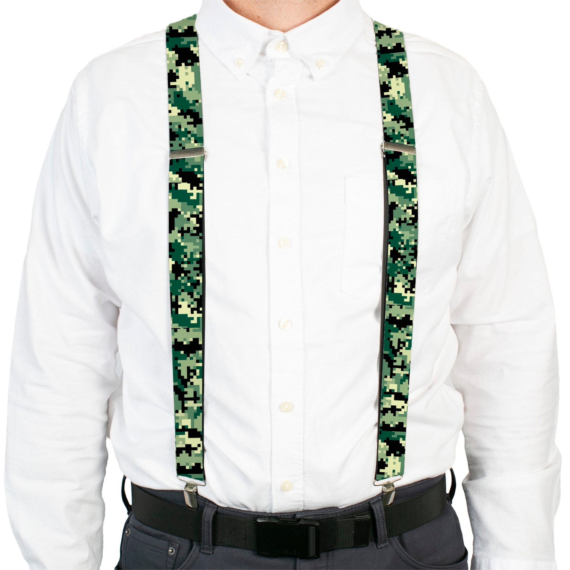 Suspenders - Digital Camo Suspenders Buckle-Down