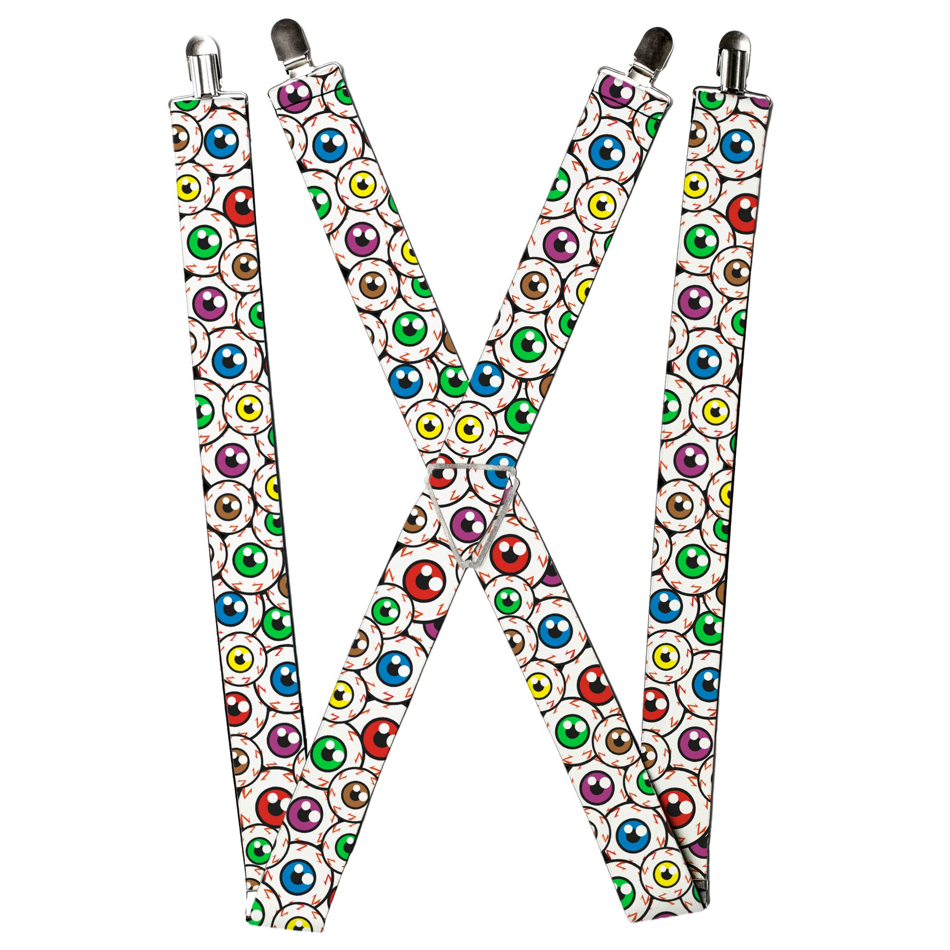 Suspenders - Eyeballs Stacked Suspenders Buckle-Down