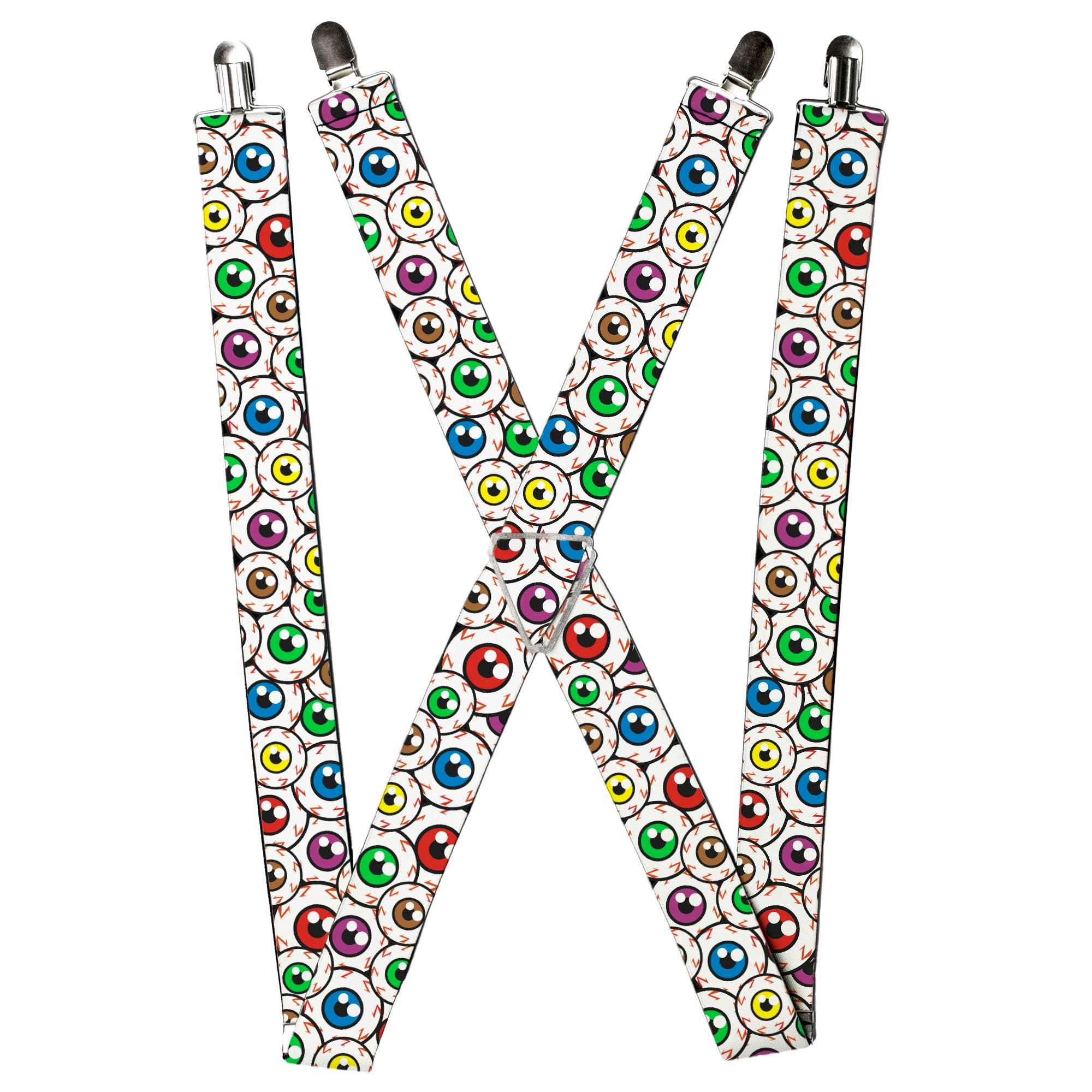 Suspenders - Eyeballs Stacked Suspenders Buckle-Down