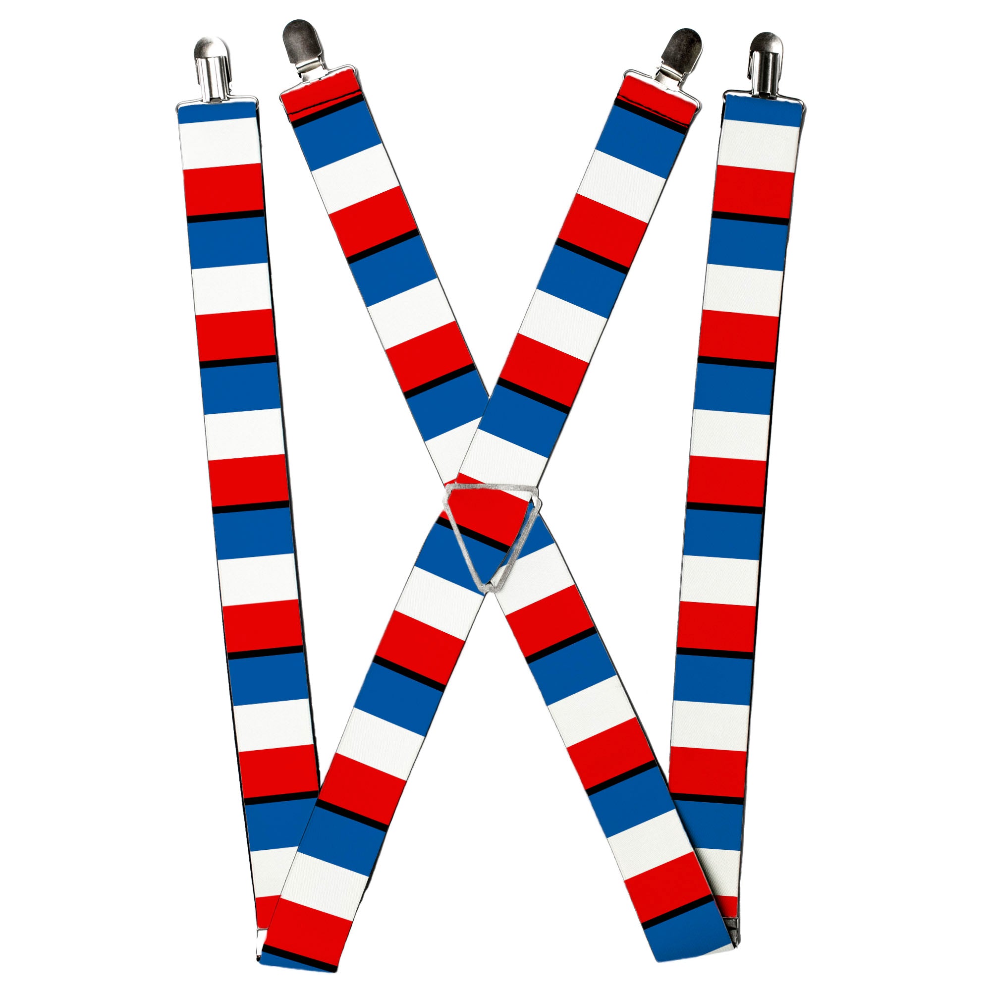 Suspenders - France Flags