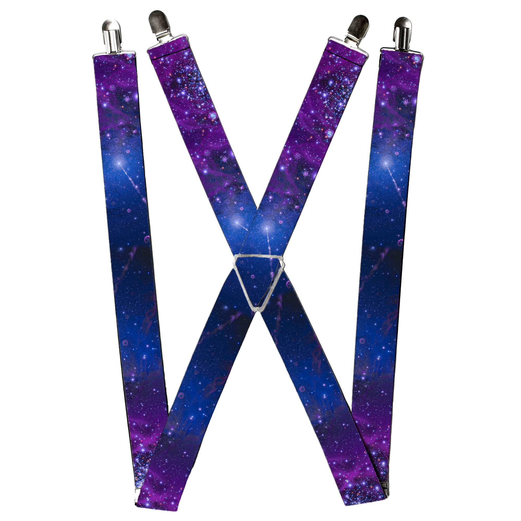 Suspenders - Galaxy Blues/Purples