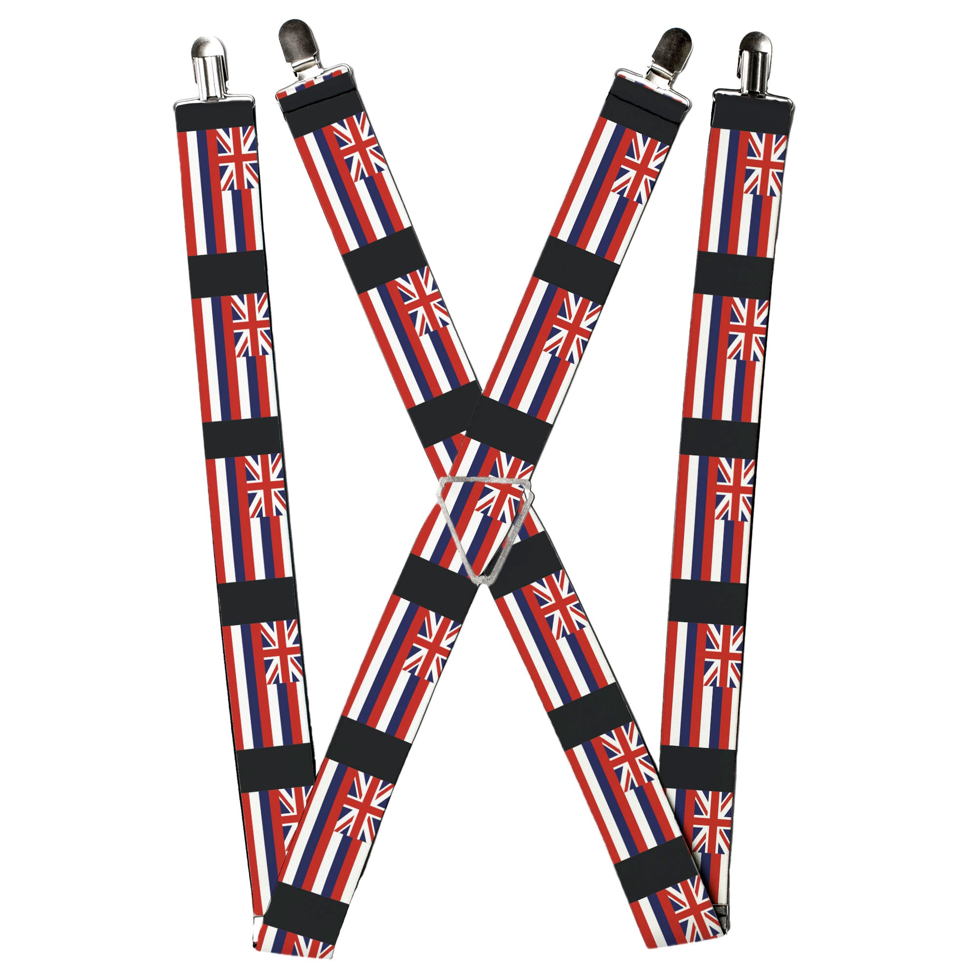 Suspenders - Hawaii Flags