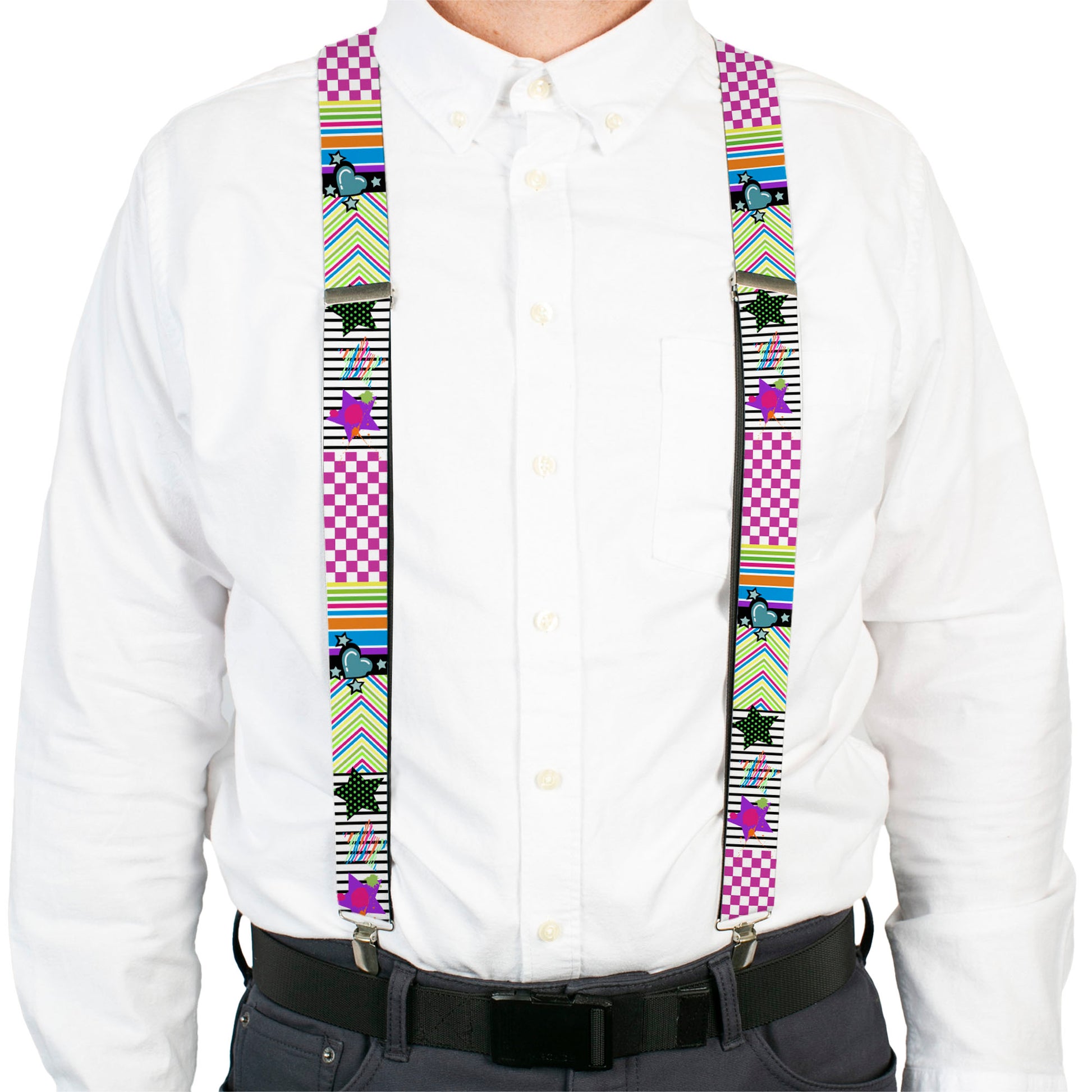 Suspenders - Icons & Patterns 2 Suspenders Buckle-Down