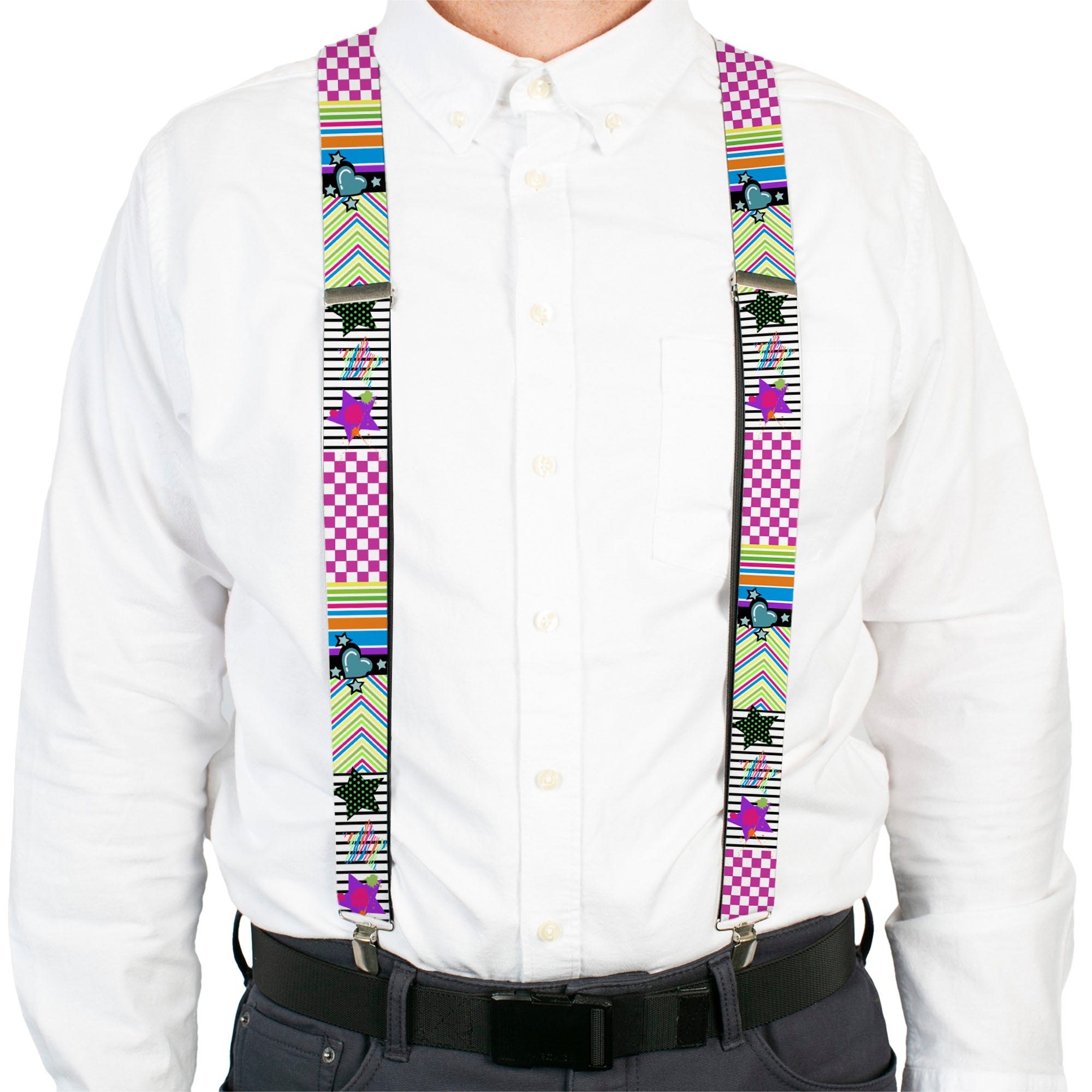 Suspenders - Icons & Patterns 2 Suspenders Buckle-Down