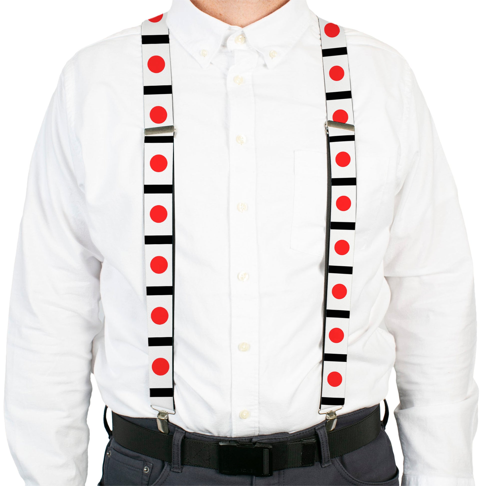 Suspenders - Japan Flags Suspenders Buckle-Down