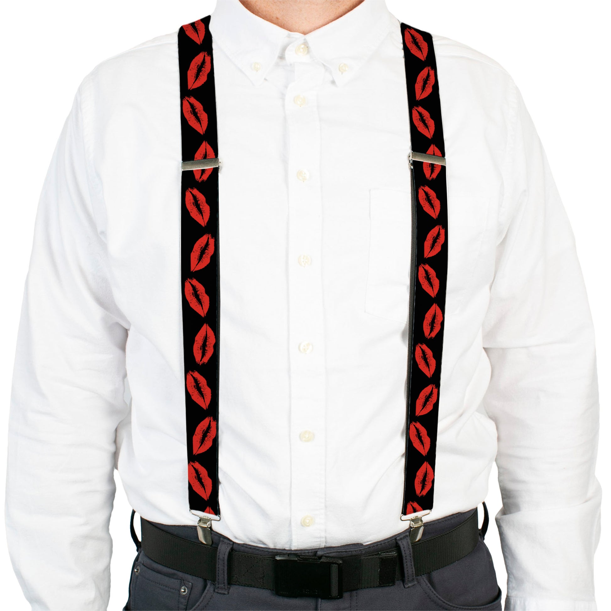 Suspenders - Kisses Suspenders Buckle-Down