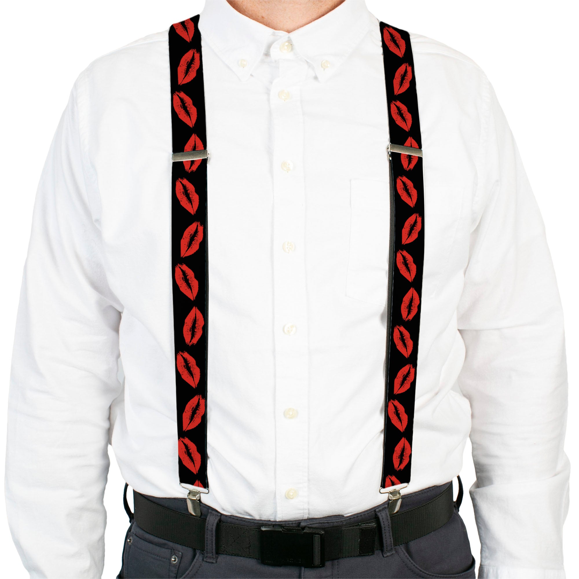 Suspenders - Kisses Suspenders Buckle-Down