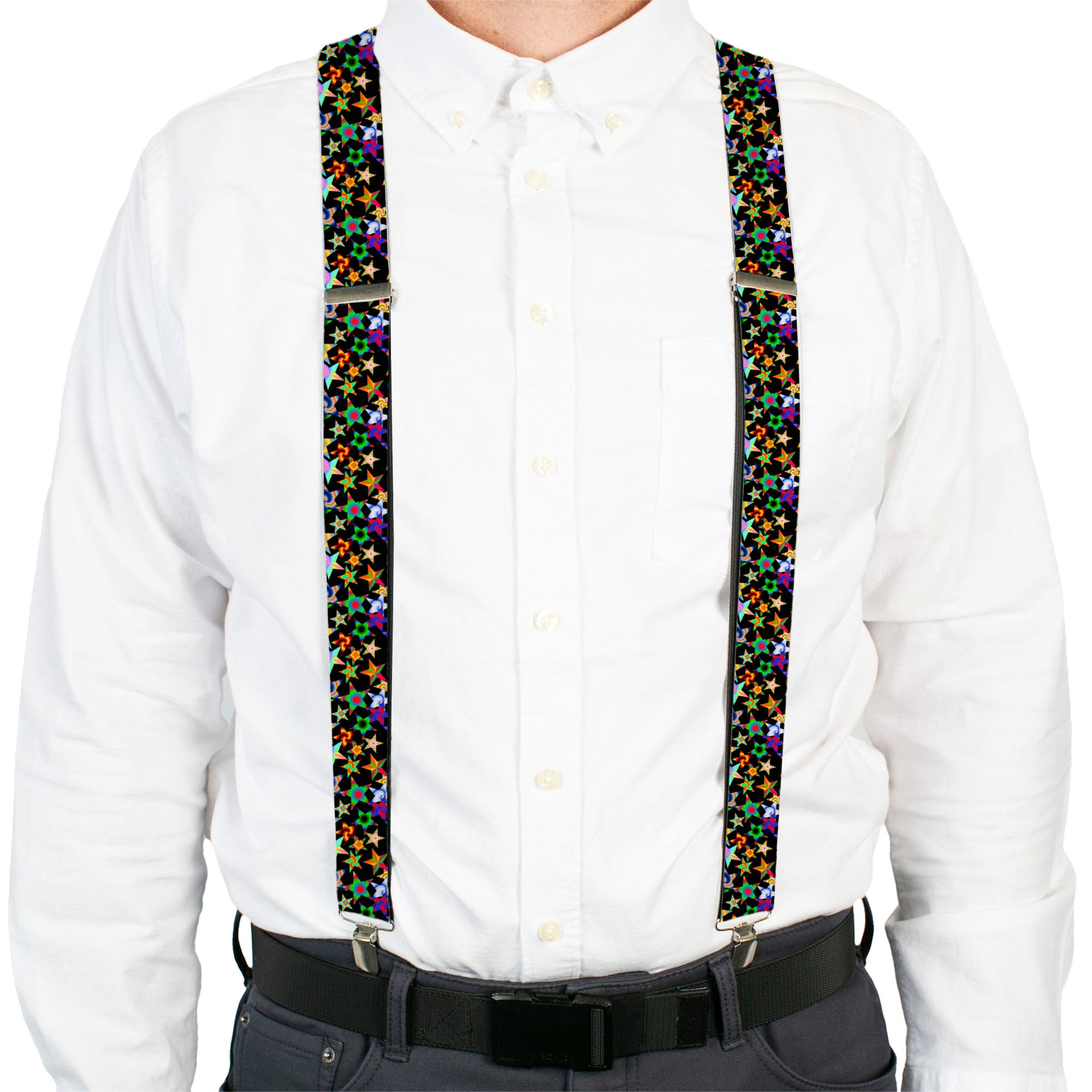 Suspenders - Kaleidostarz Suspenders Buckle-Down