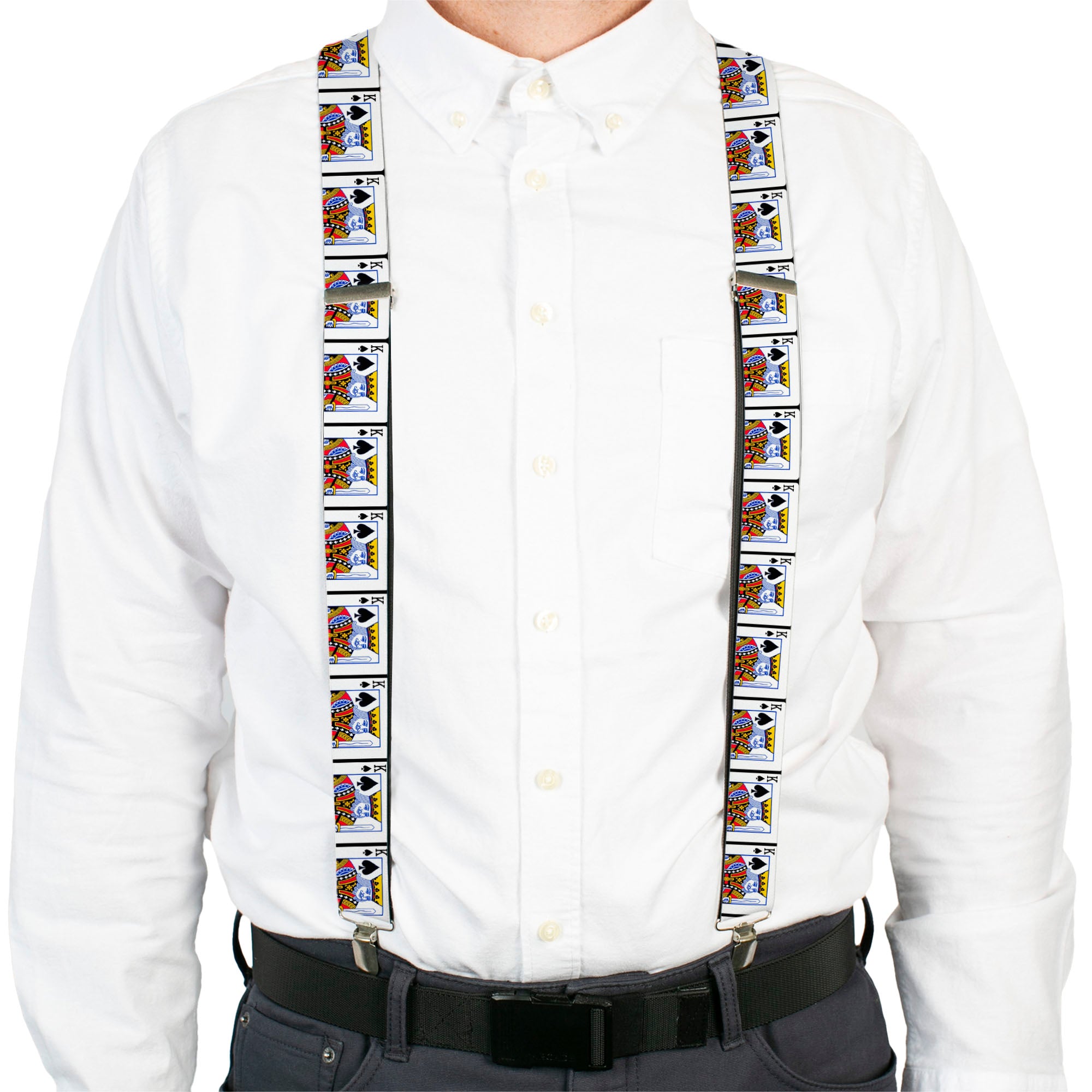 Suspenders - King of Spades Suspenders Buckle-Down