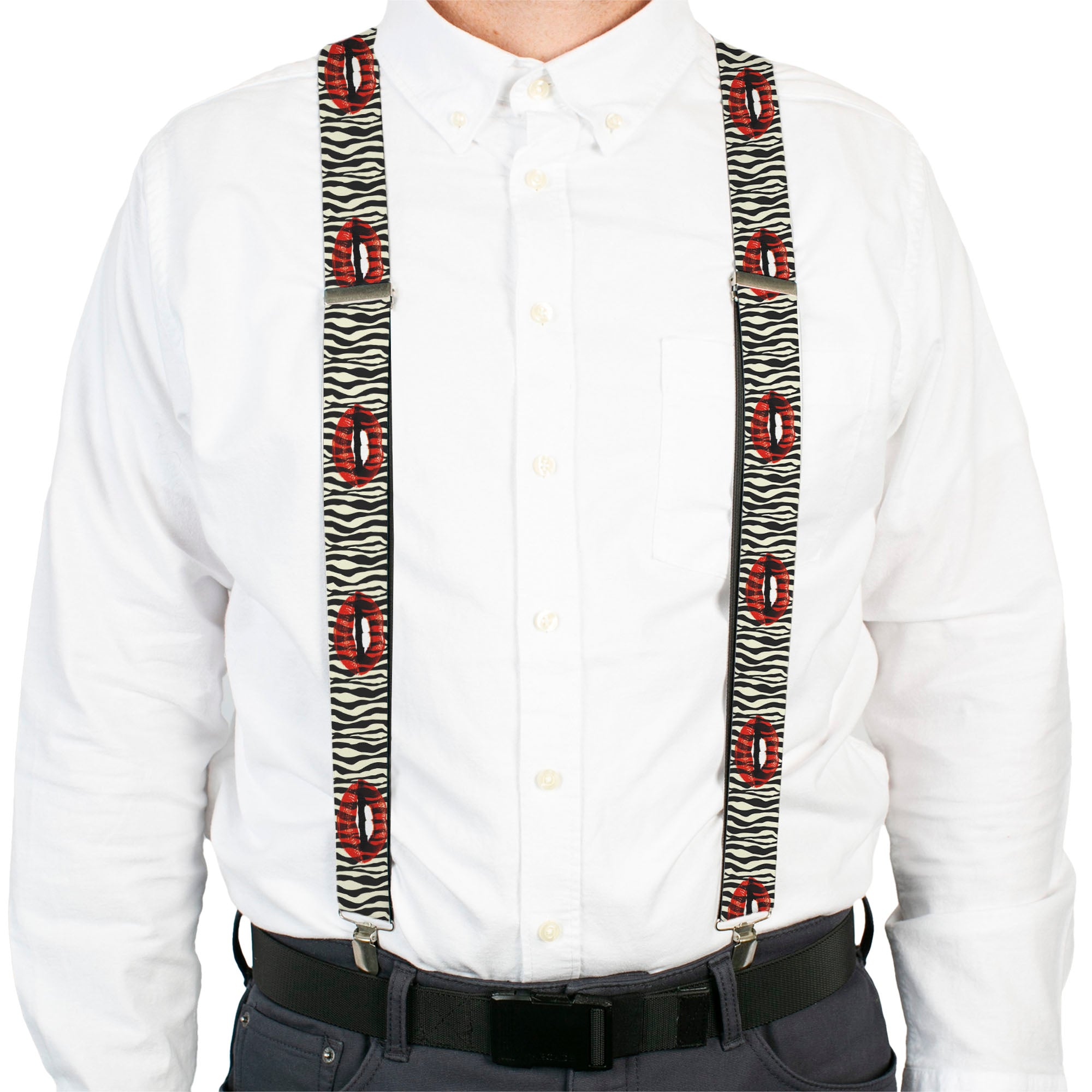 Suspenders - Mouth Zebra Suspenders Buckle-Down