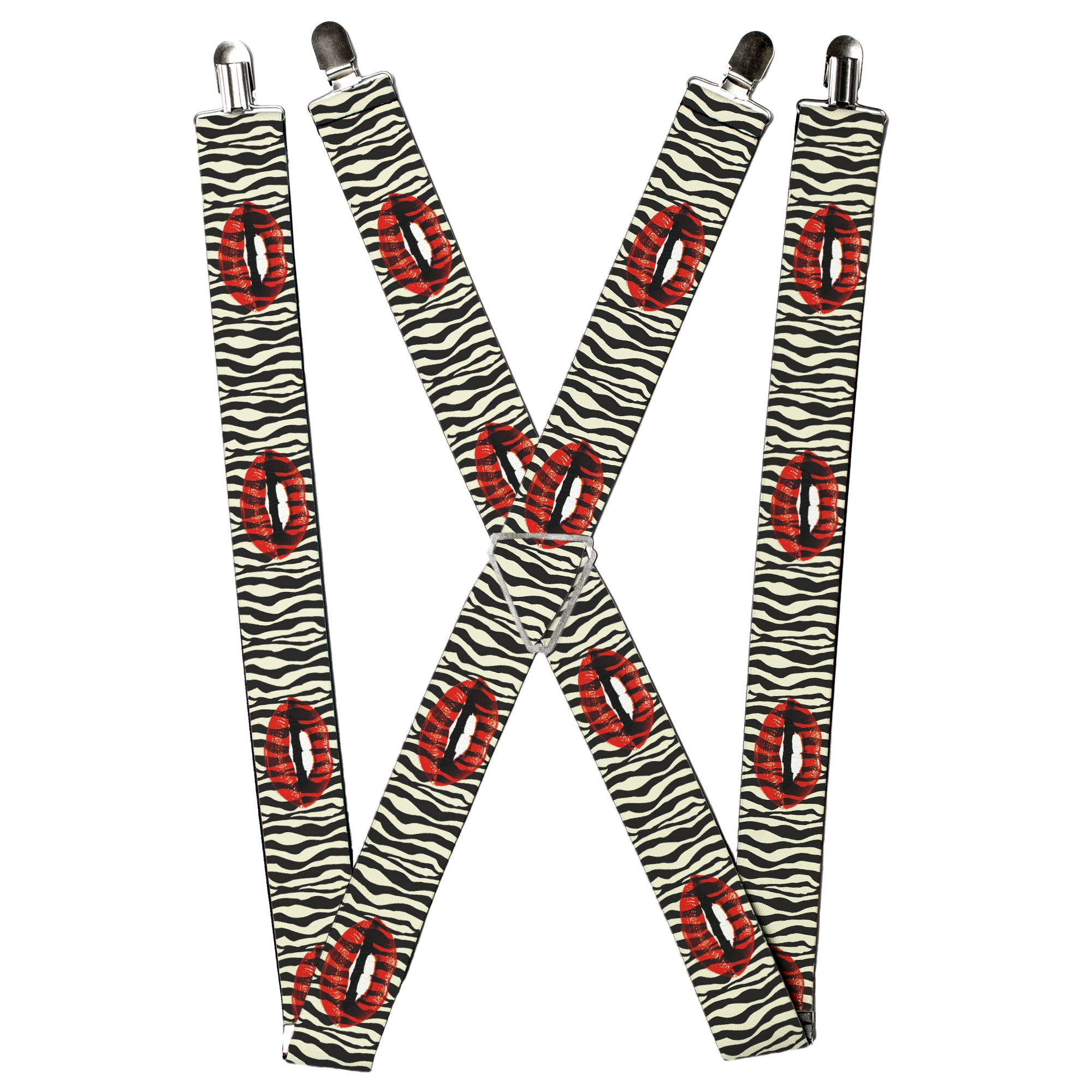 Suspenders - Mouth Zebra Suspenders Buckle-Down